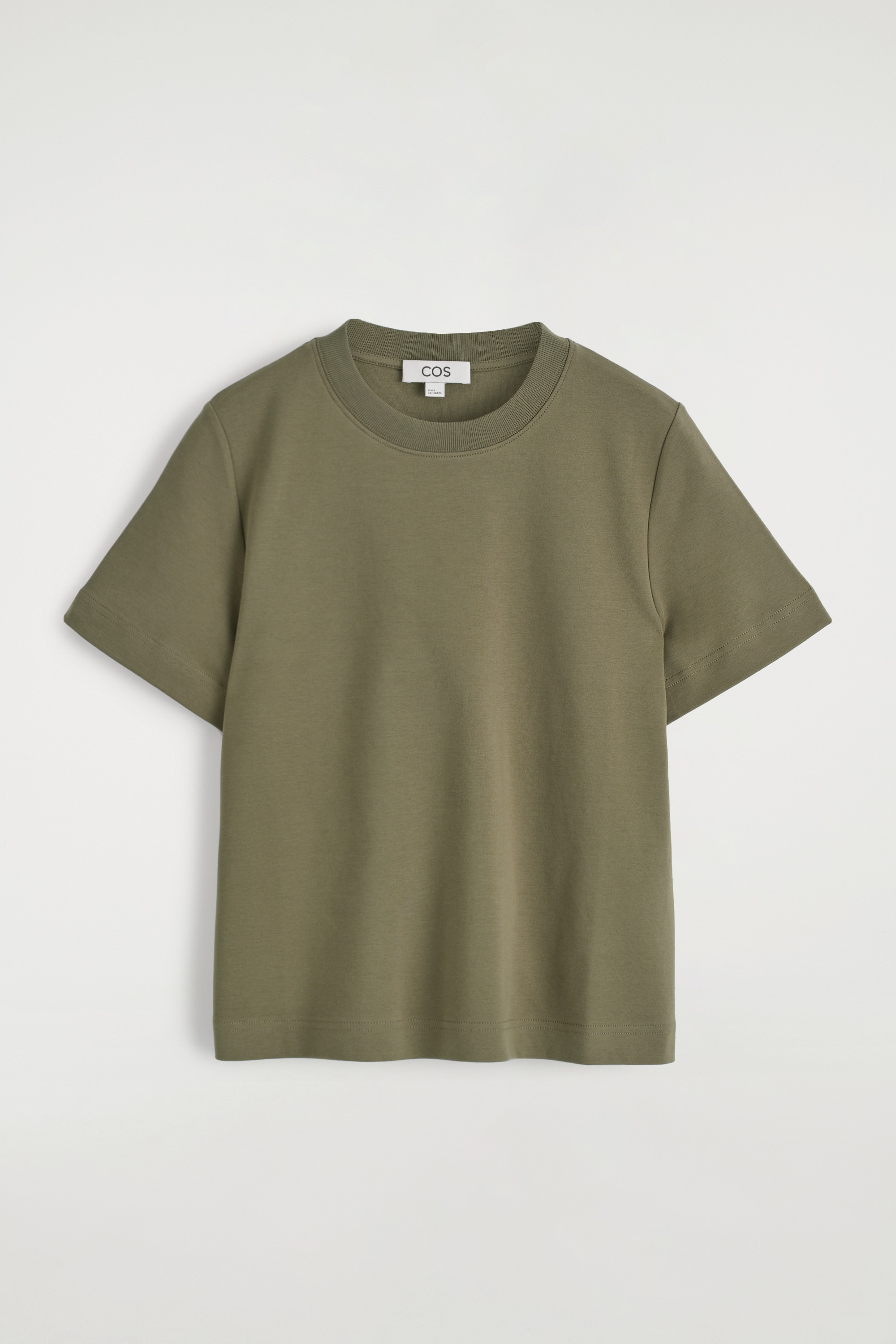 CLEAN CUT REGULAR T-SHIRT - KHAKI/WIT/zwart/MARINEBLAUW/Licht beige/ROZE / MARINEBLAUW/ORANJE / WIT / GESTREEPT/WIT / BORDEAUXROOD / GESTREEPT/MARINE / WIT / GESTREEPT/GRIJS GEMÊLEERD/WIT / ZWART/ANTRACIET MELANGE