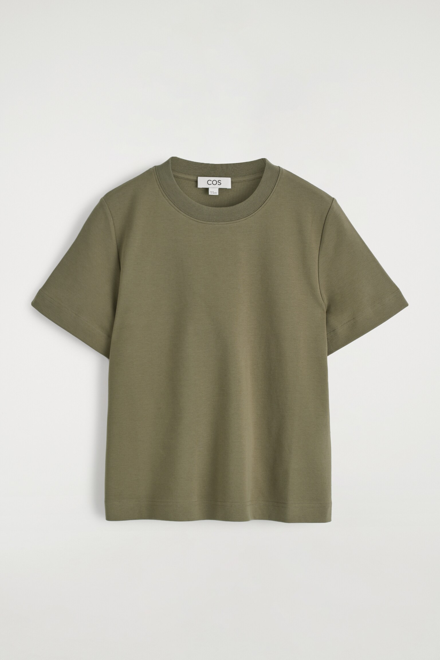 CAMISETA DE CORTE LIMPIO REGULAR FIT - CAQUI/Negro/BEIGE CLARO/GRIS JASPEADO/ROSA / AZUL MARINO/AZUL MARINO/BLANCO/NEGRO/NARANJA/BLANCO/RAYAS/BLANCO/AZUL MARINO/BLANCO/A RAYAS/GRIS MARENGO JASPEADO/AZUL MARINO / A RAYAS/AZUL COBALTO/BLANCO/BURDEOS/RAYAS/BLANCO/NEGRO/RAYAS/AZUL/RAYAS/NEGRO/VERDE/RAYAS/ROSA CLARO/VERDE / CRUDO/ROJO - 2