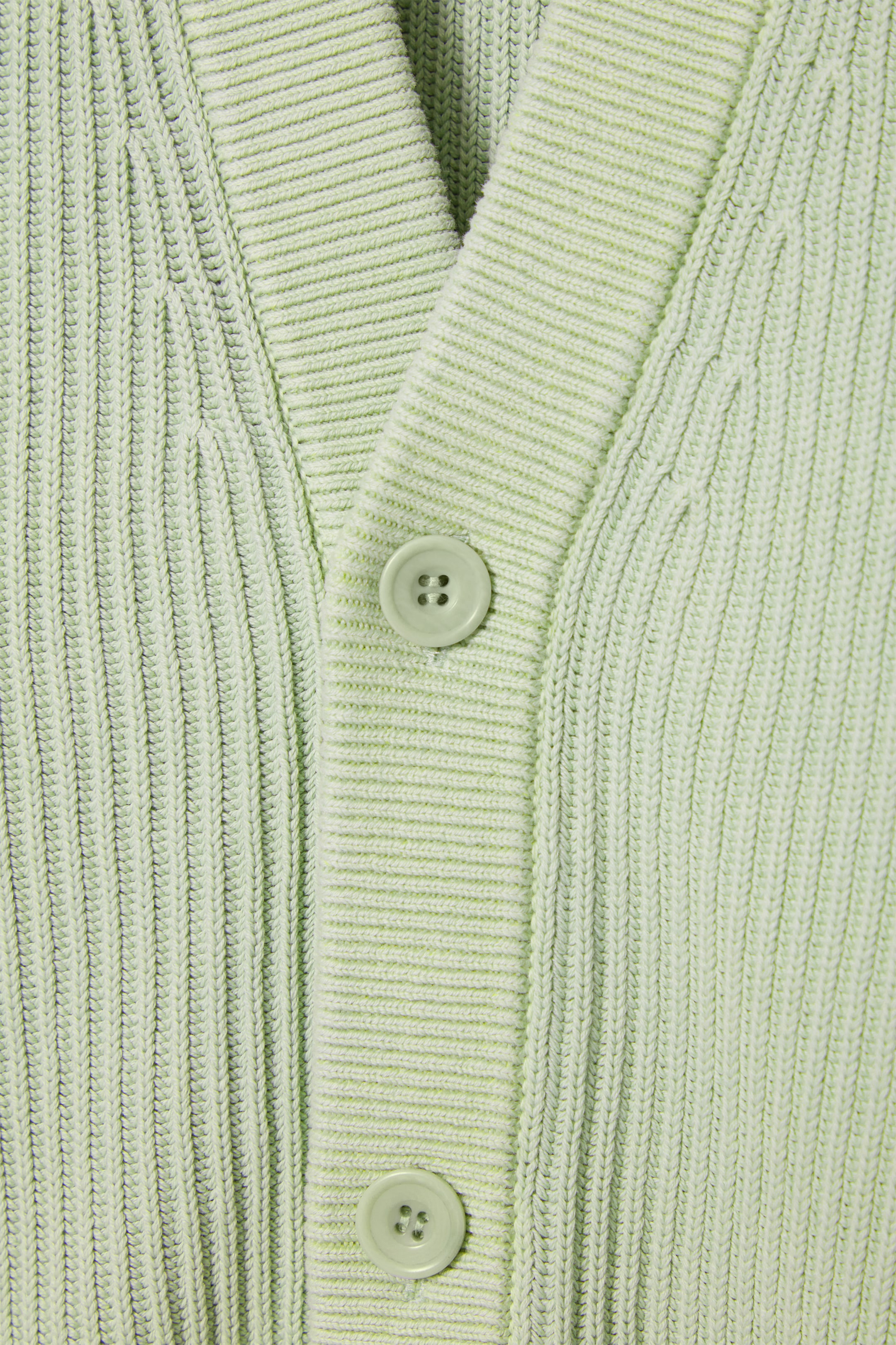 View larger image: ACID-WASH COTTON CARDIGAN - LIGHT GREEN - Men | H&M GB 2