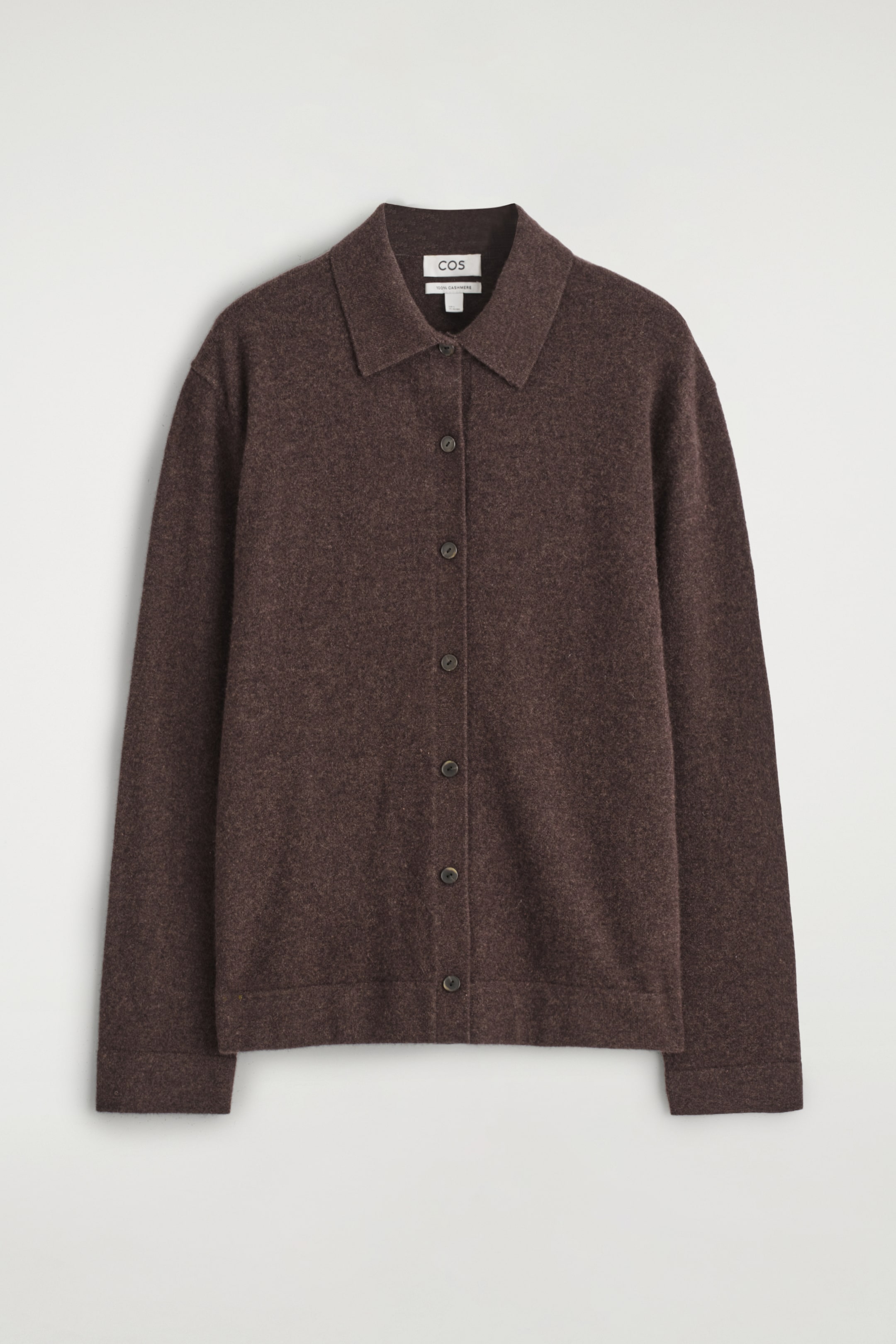 Größeres Bild ansehen: KASCHMIRHEMD - DUNKELBRAUN - Ladies | H&M DE 7