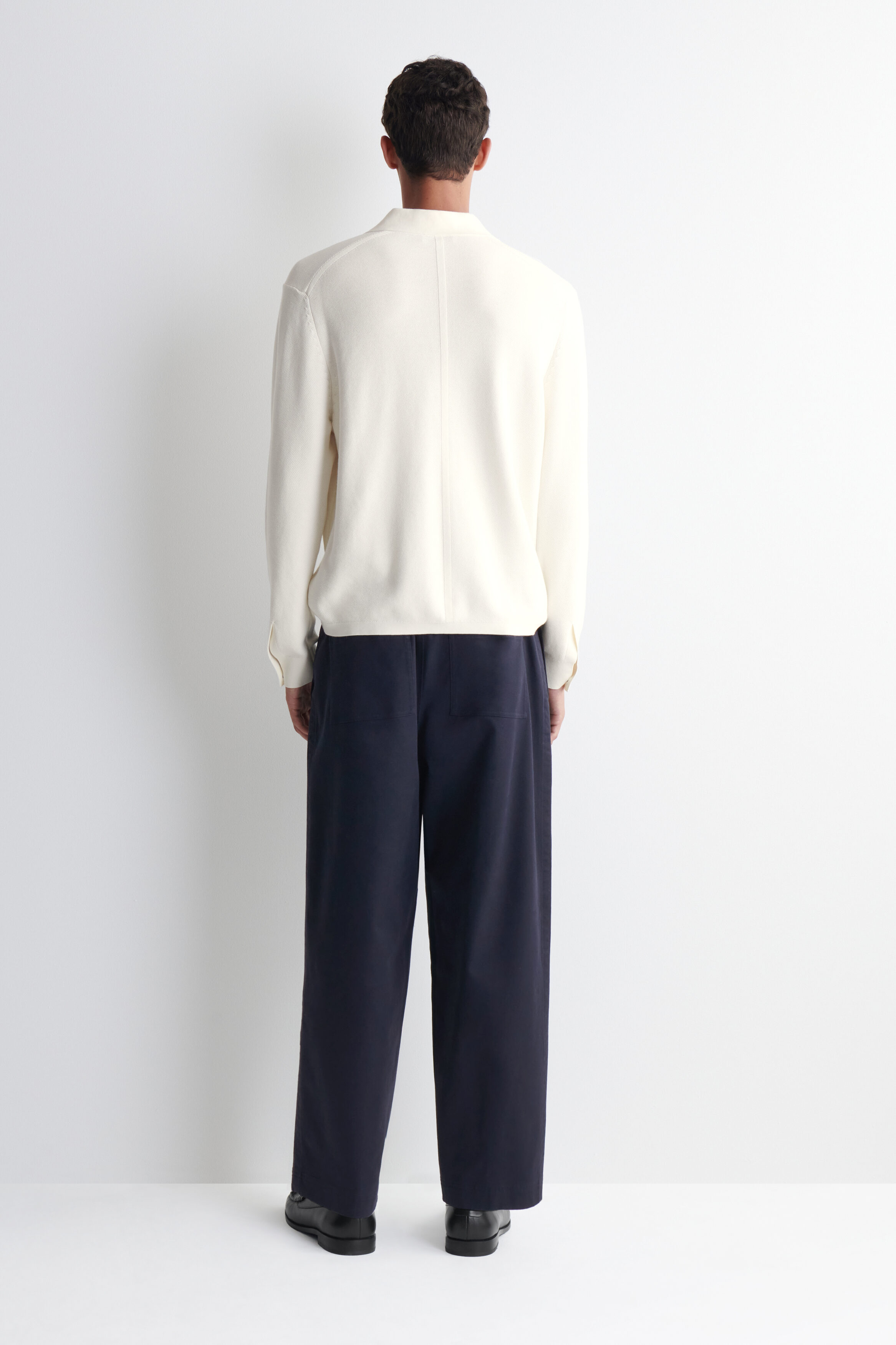 COTTON-TWILL RELAXED-FIT STRAIGHT-LEG PANTS - thumbnail 5