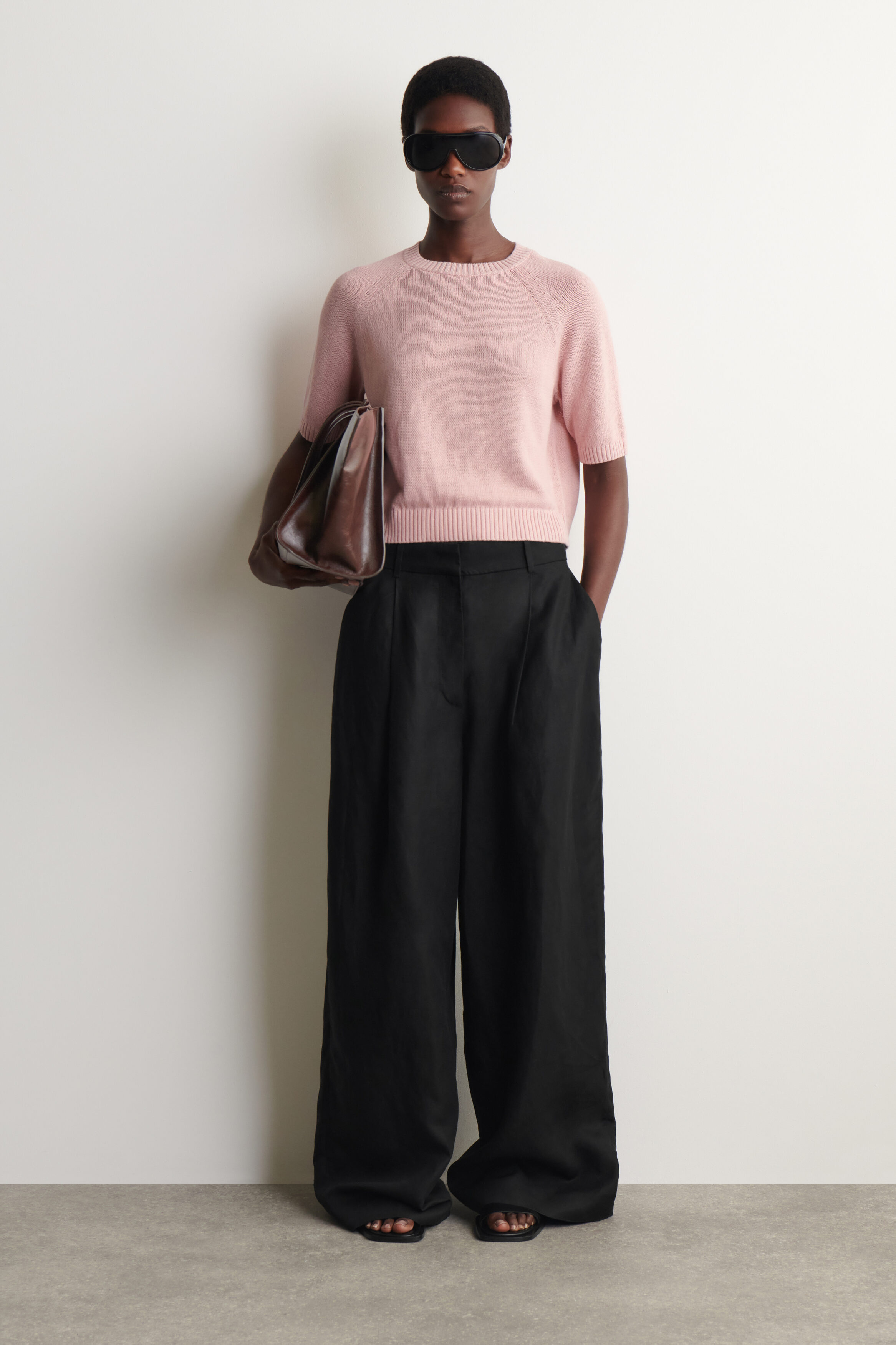 THESHISHIKUI ニットキャミ P.PINK タンクトップ KNIT CAMI / P.PINK – SHISHIKUI