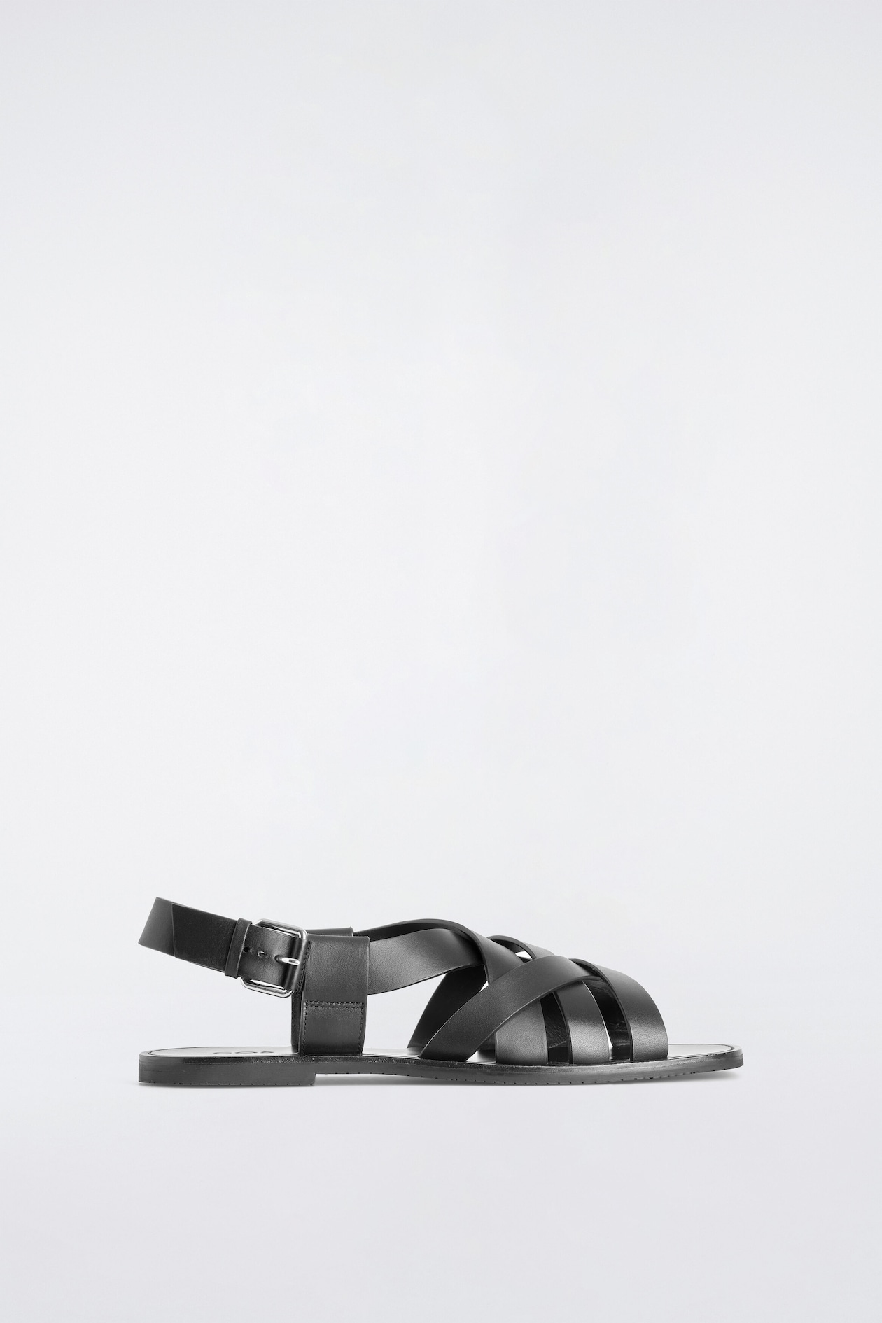 WOVEN LEATHER SANDALS