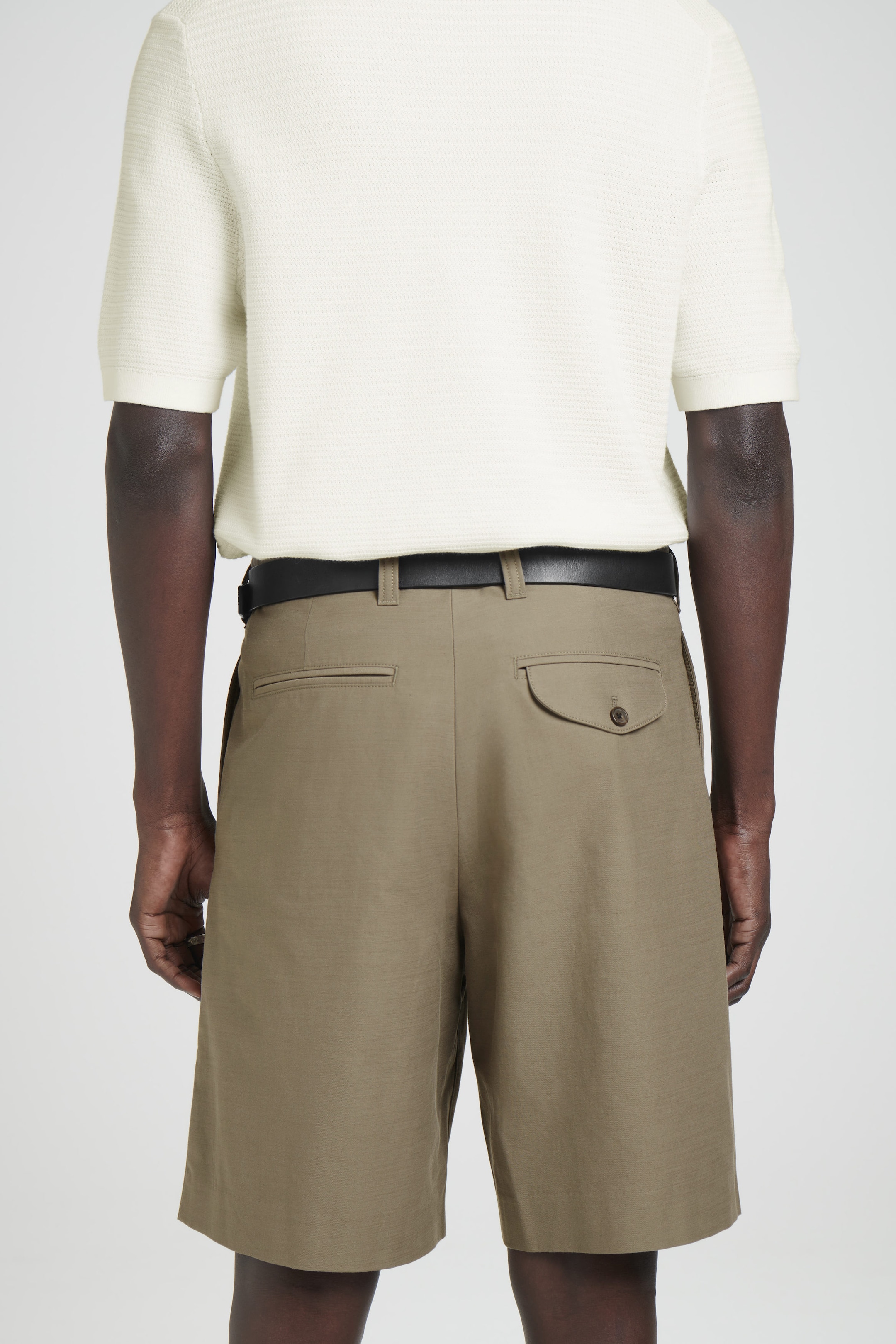 COTTON-TWILL CHINO SHORTS