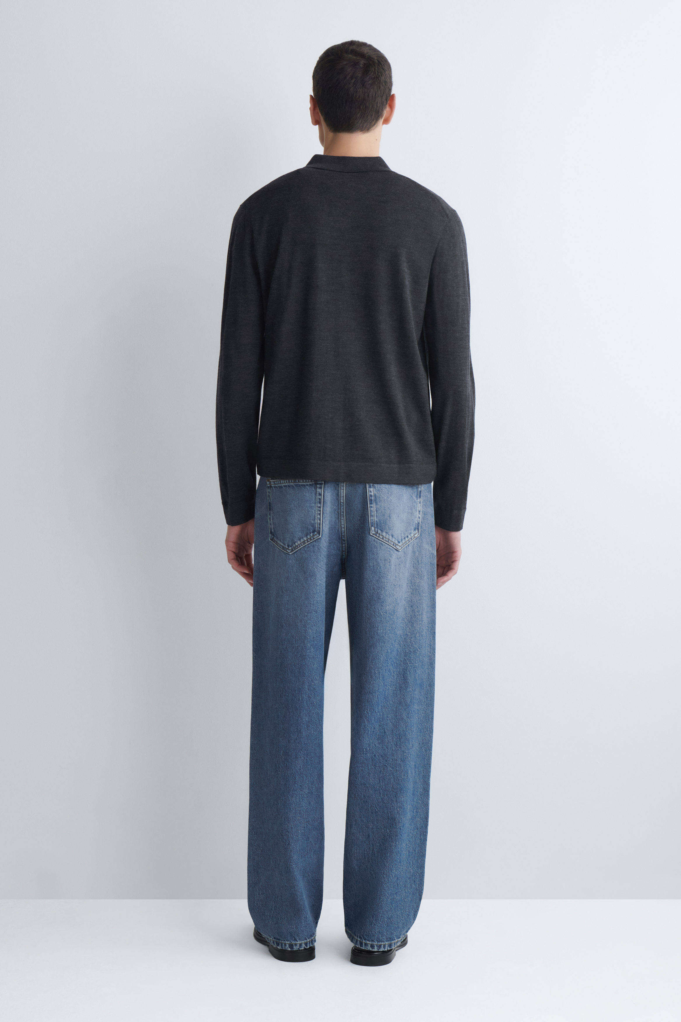 KNITTED MERINO WOOL SHIRT - thumbnail 4