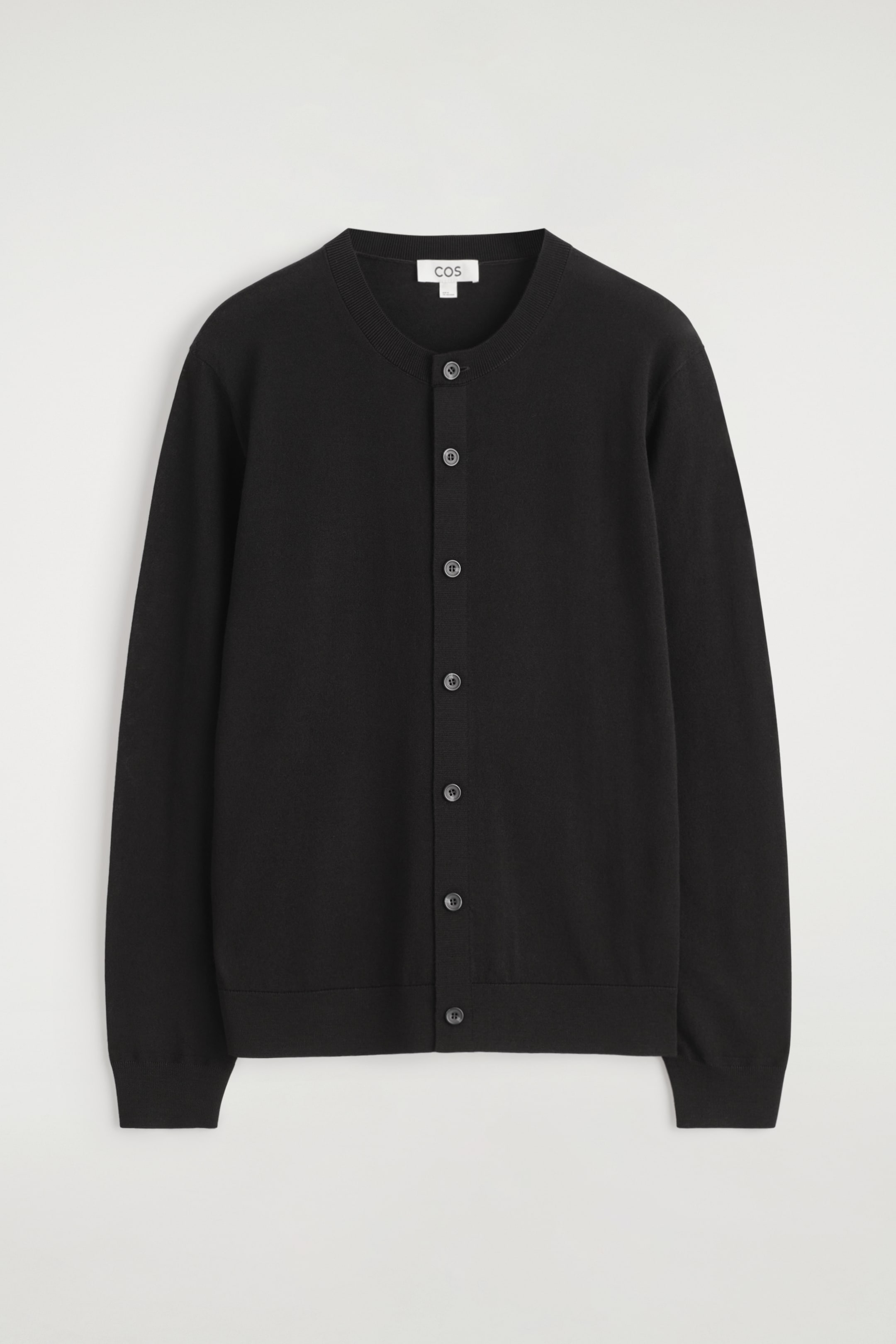 Visualizza immagine più grande: CARDIGAN GIROCOLLO IN LANA MERINO - NERO - UOMO | H&M IT 6