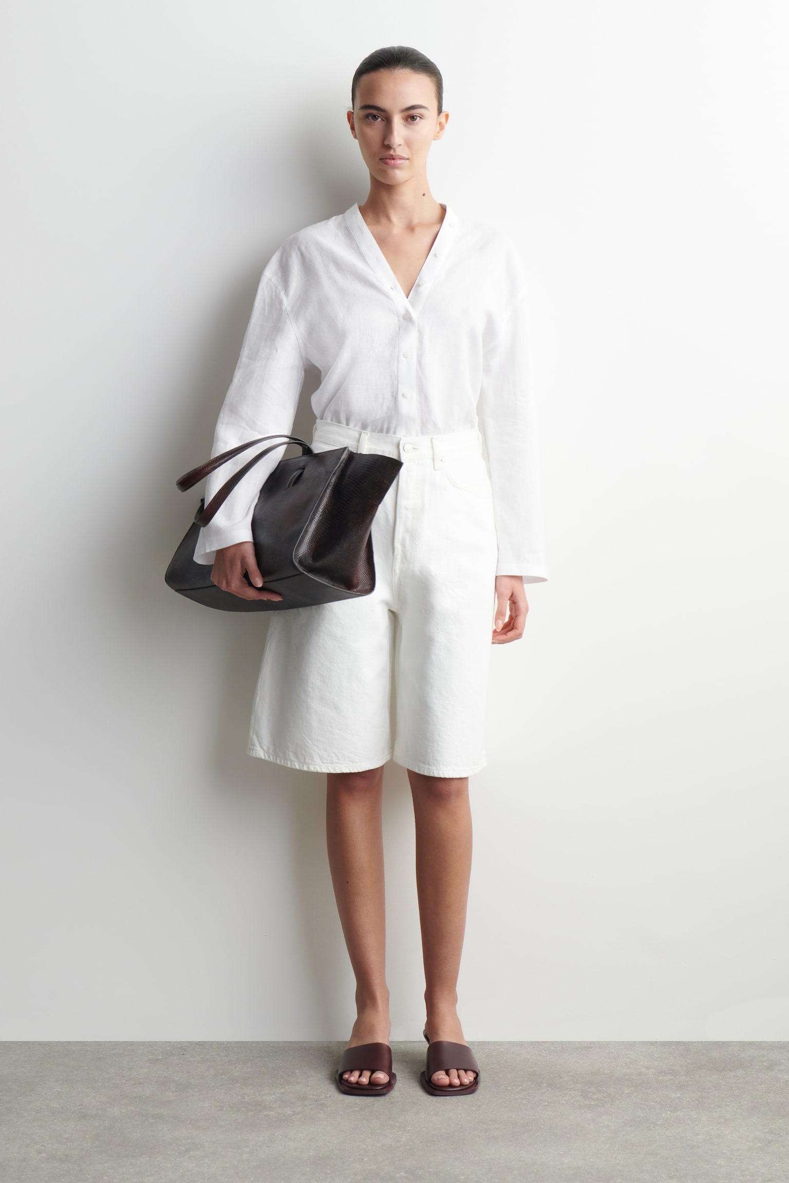 KOŽENÉ MULE S JEHLOVÝM PODPATKEM - BORDEAUX/ČERNÁ - 1