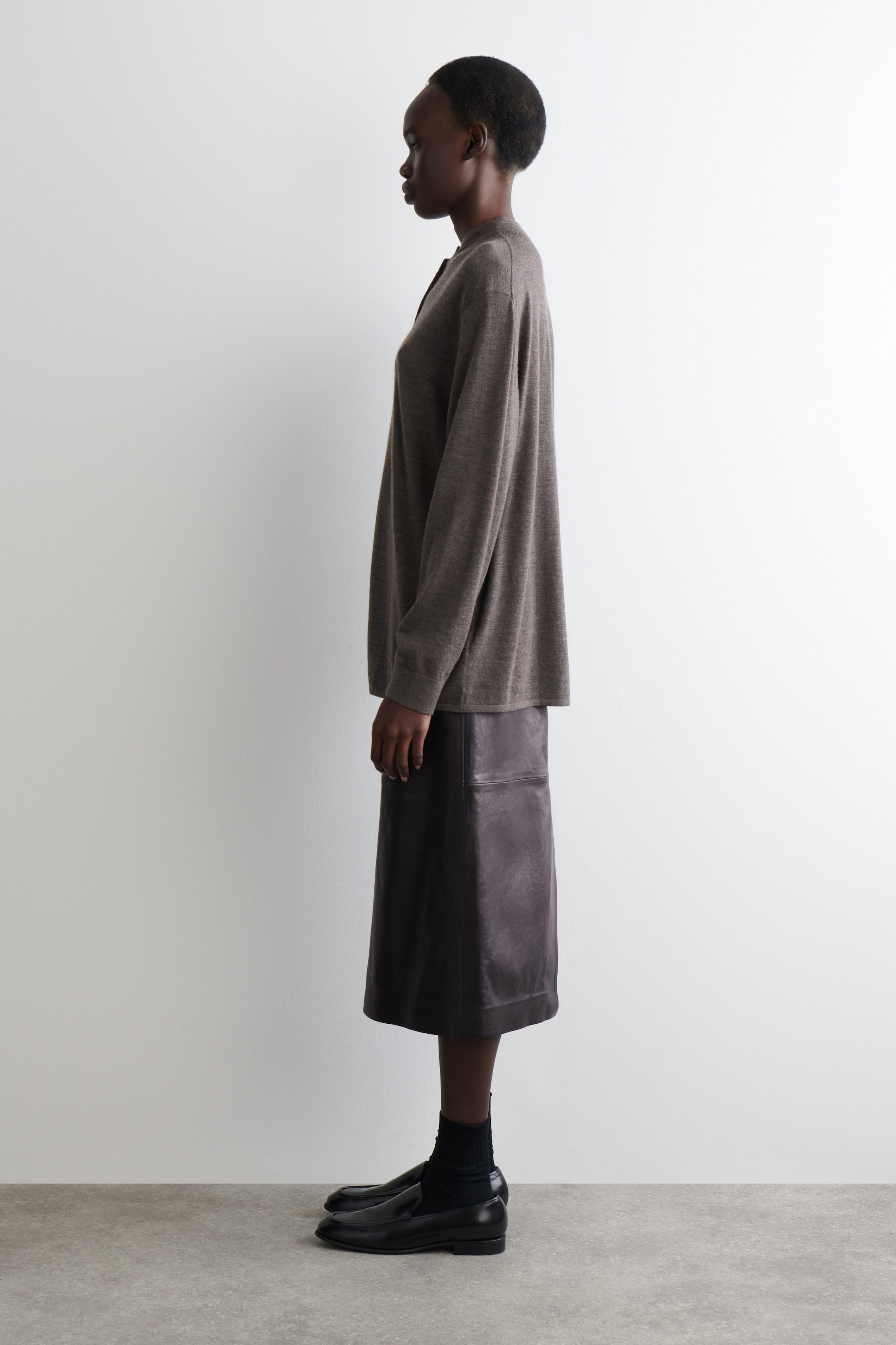 PURE CASHMERE CARDIGAN