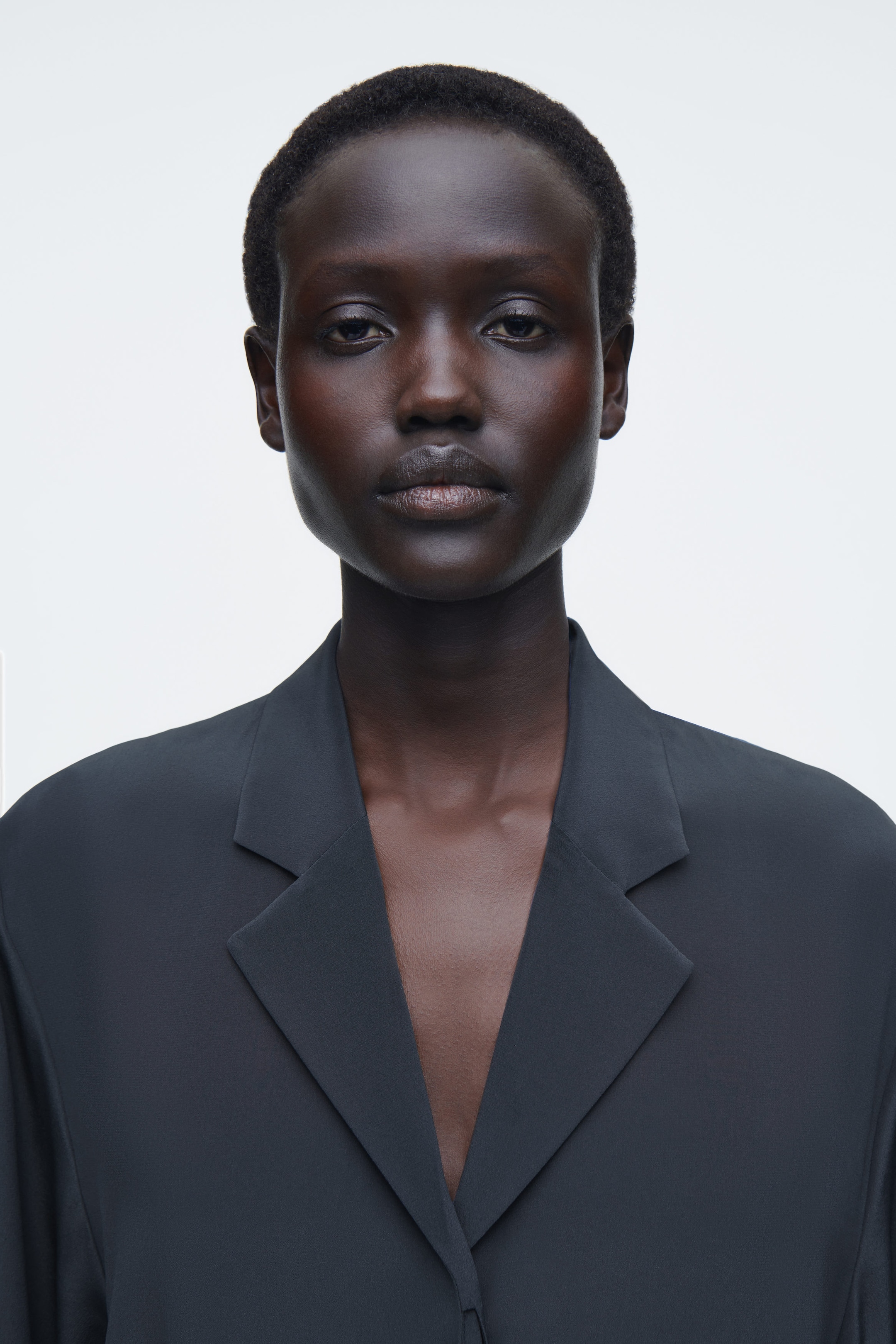 CAMP-COLLAR SILK SHIRT