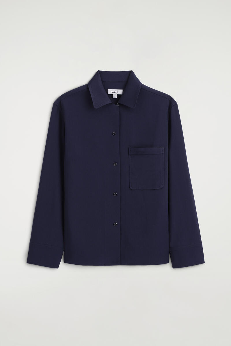 Fluid Crepe Shirt