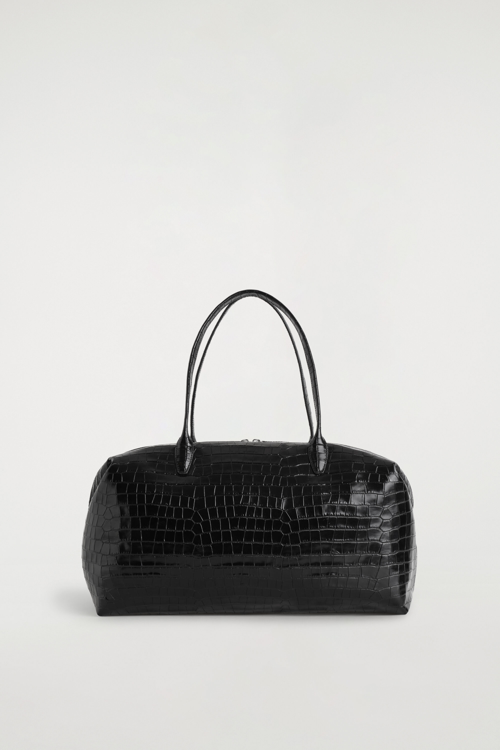 Montmartre Bowling Bag - Croc-Effect Leather by COS