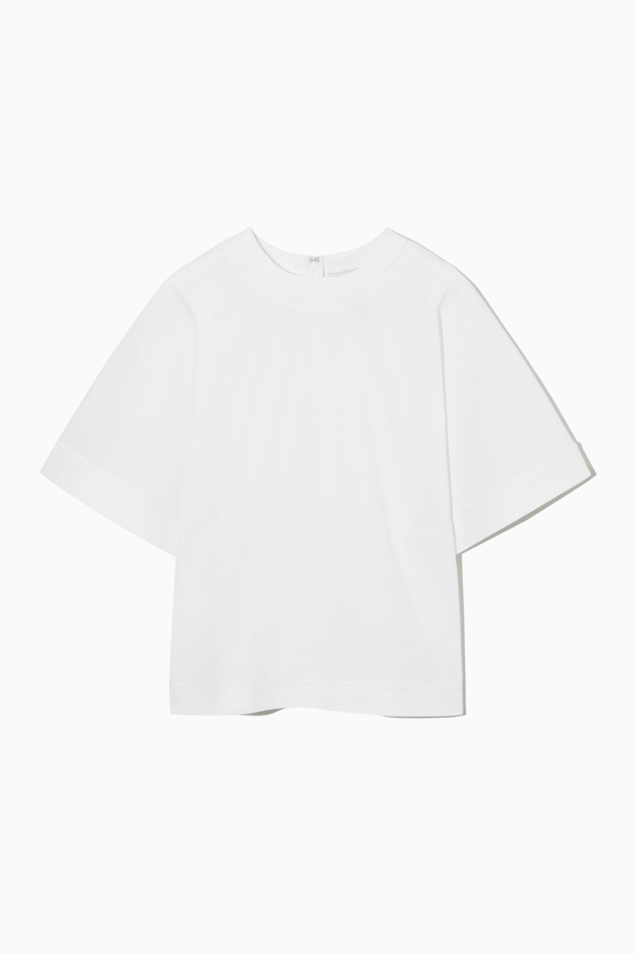 Näytä suurempi kuva: SLIM-FIT T-SHIRT - WHITE - NAISET | H&M FI 1