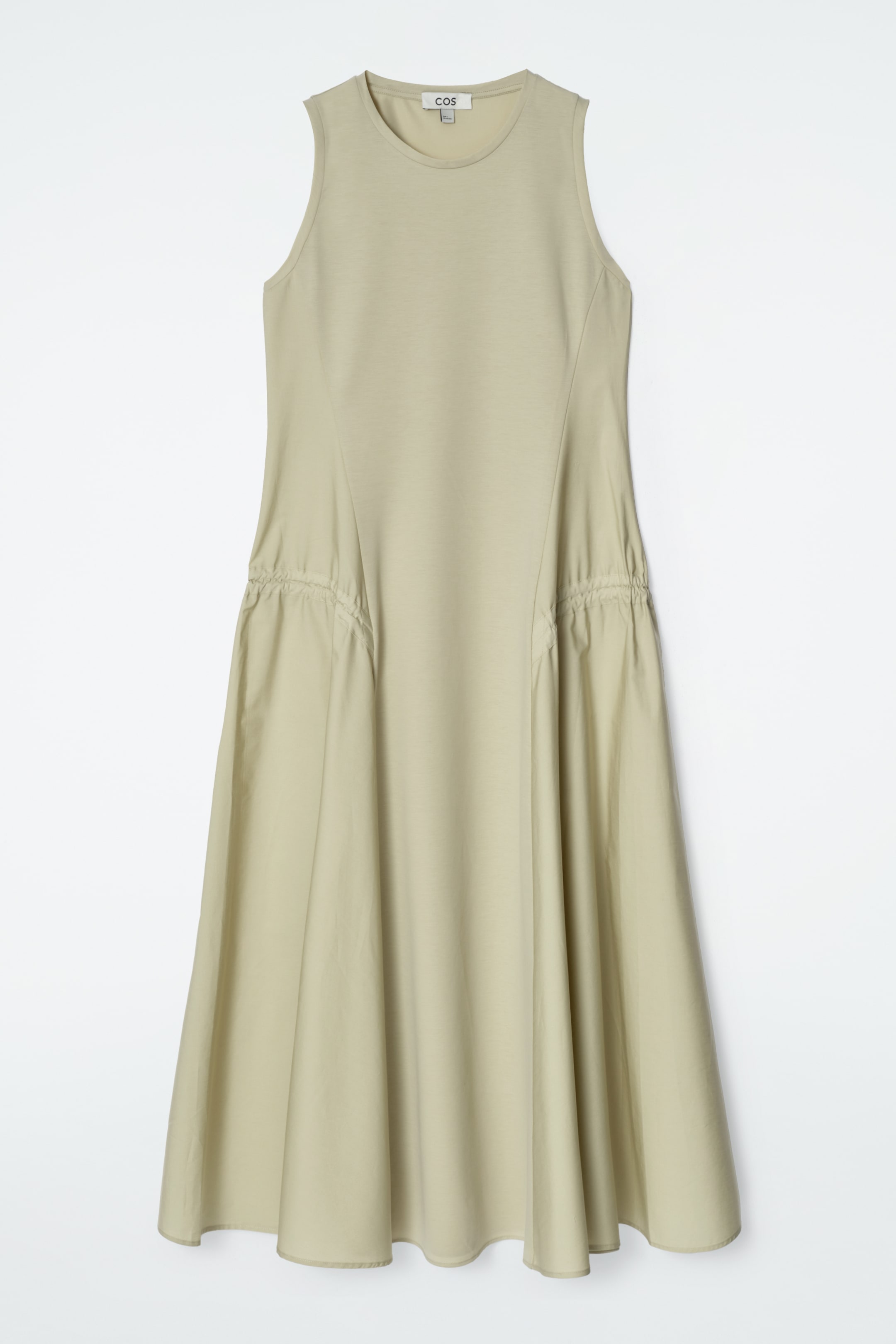 Ver imagen más grande: VESTIDO MIDI CON PANELES FRUNCIDOS - PISTACHO - MUJER | H&M ES 5