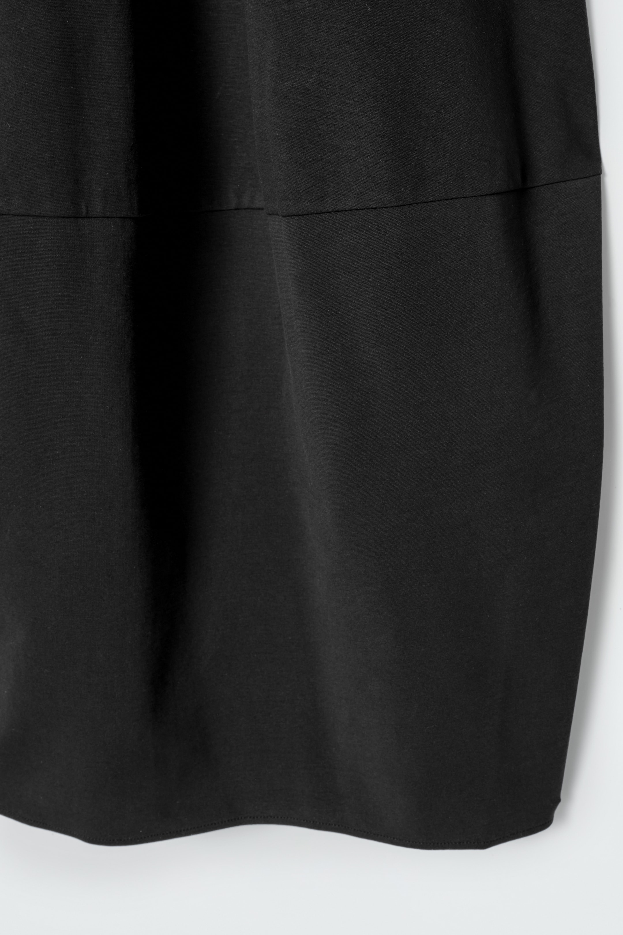 Ingrandisci l'immagine: SCULPTED COTTON MIDI DRESS - BLACK - DONNA | H&M CH 6