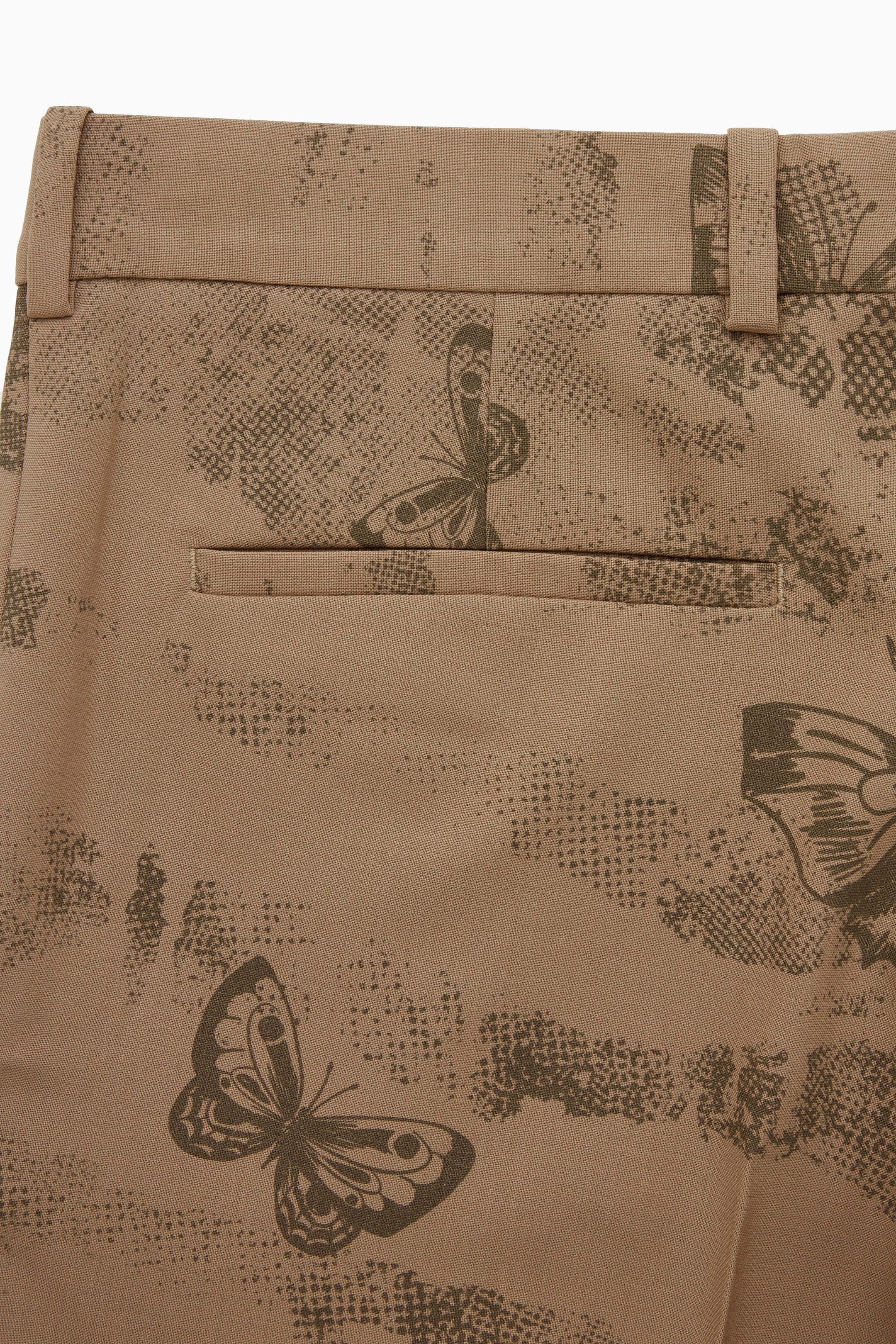 Ingrandisci l'immagine: TAILORED TROUSERS - BROWN / BUTTERFLY - UOMO | H&M CH 2