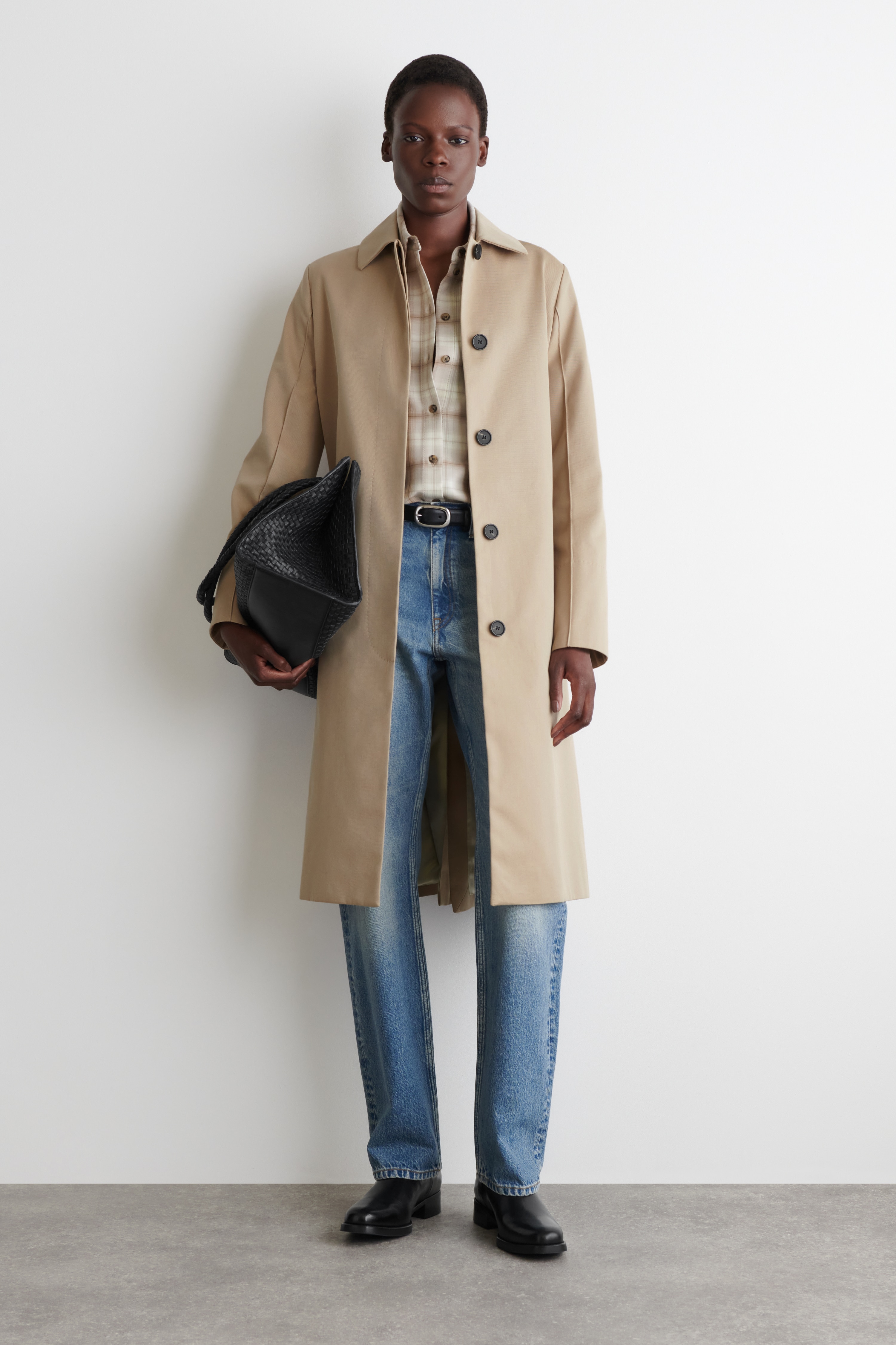 GHELE CHELSEA DIN PIELE - NEGRU