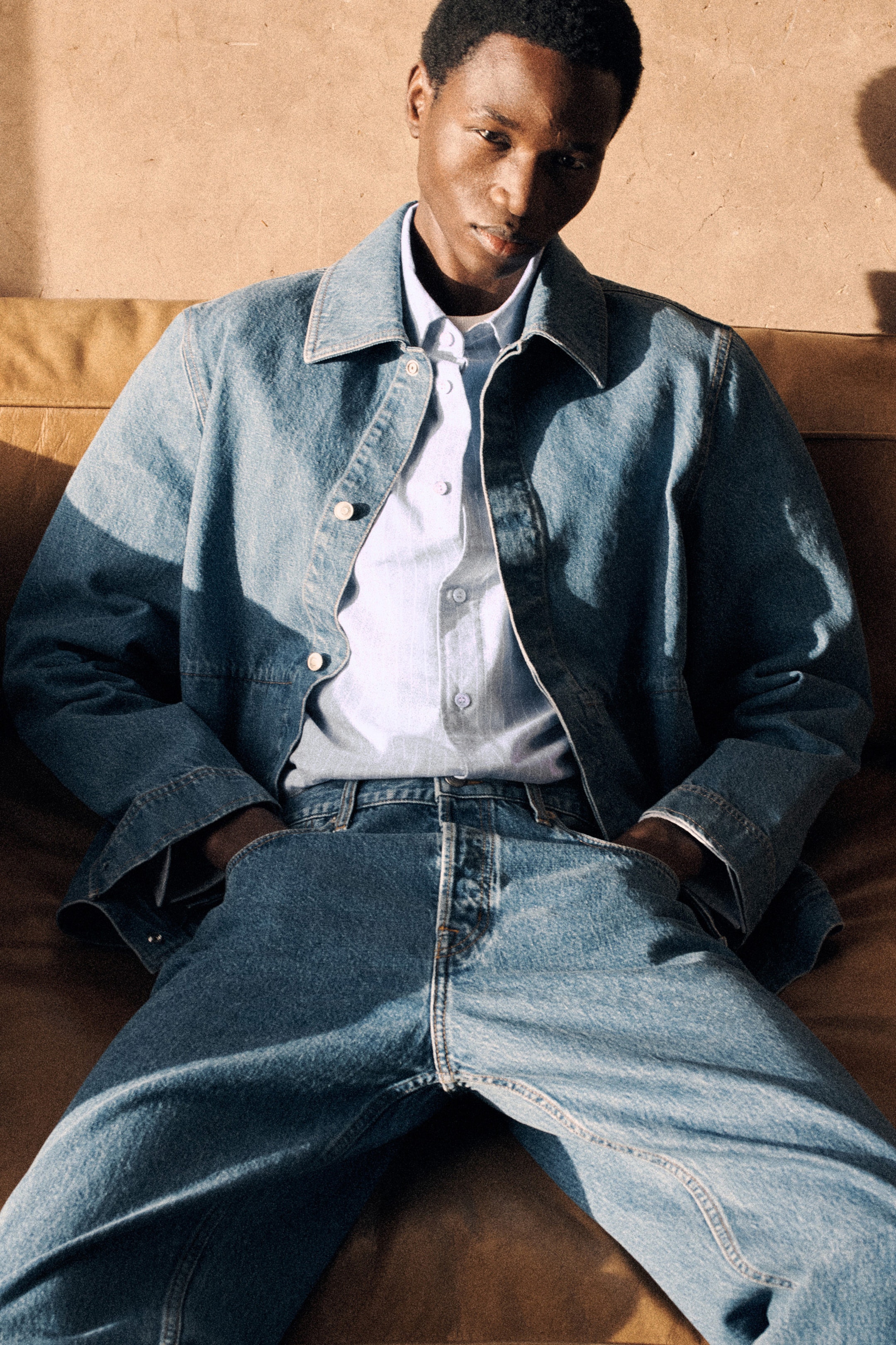 SIGNATURE REGULAR-FIT STRAIGHT-LEG JEANS