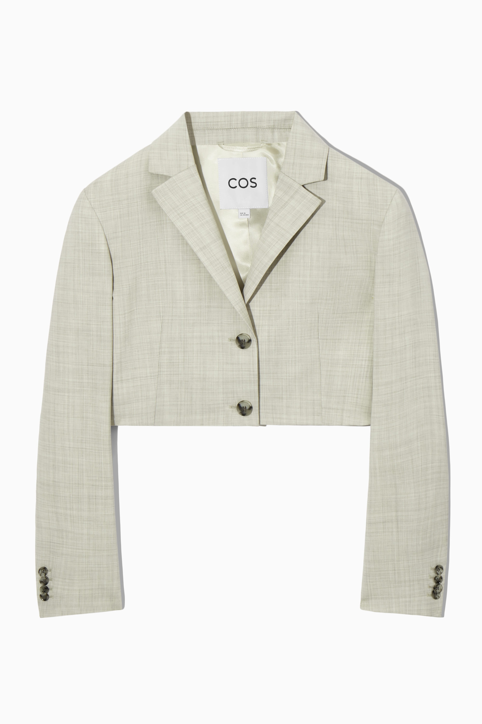 BADEE★韓国★人気★Cropped String Blazer 2色 CROPPED BLAZER WITH BOW - Light pink | ZARA United States