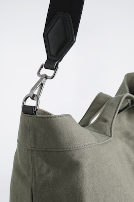 PURSUIT MESSENGER BAG - CANVAS — STONE 3