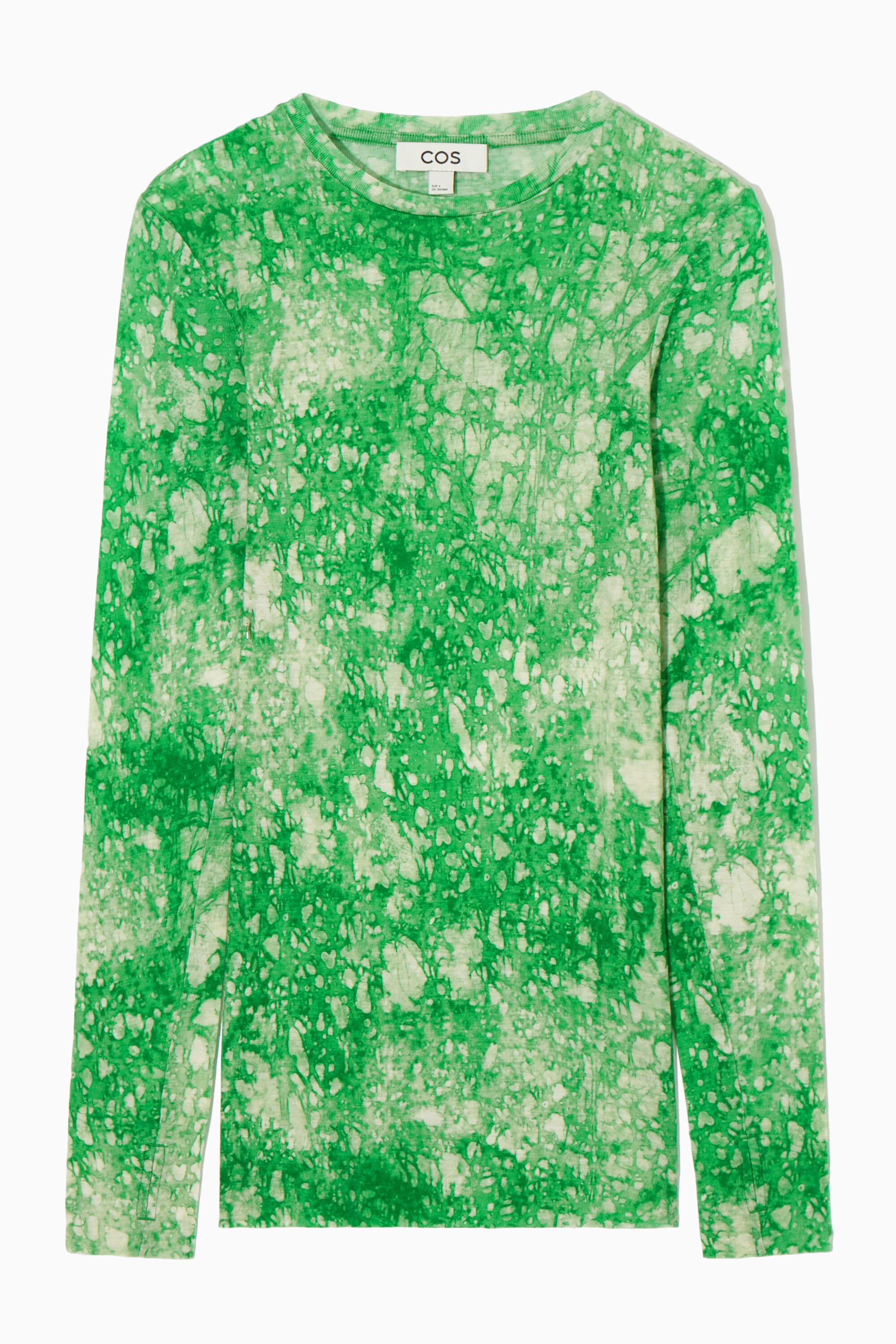 トップス onc merino GREEN size4 Merino wool long sleeve T-shirt / GREEN / ONC MERINO