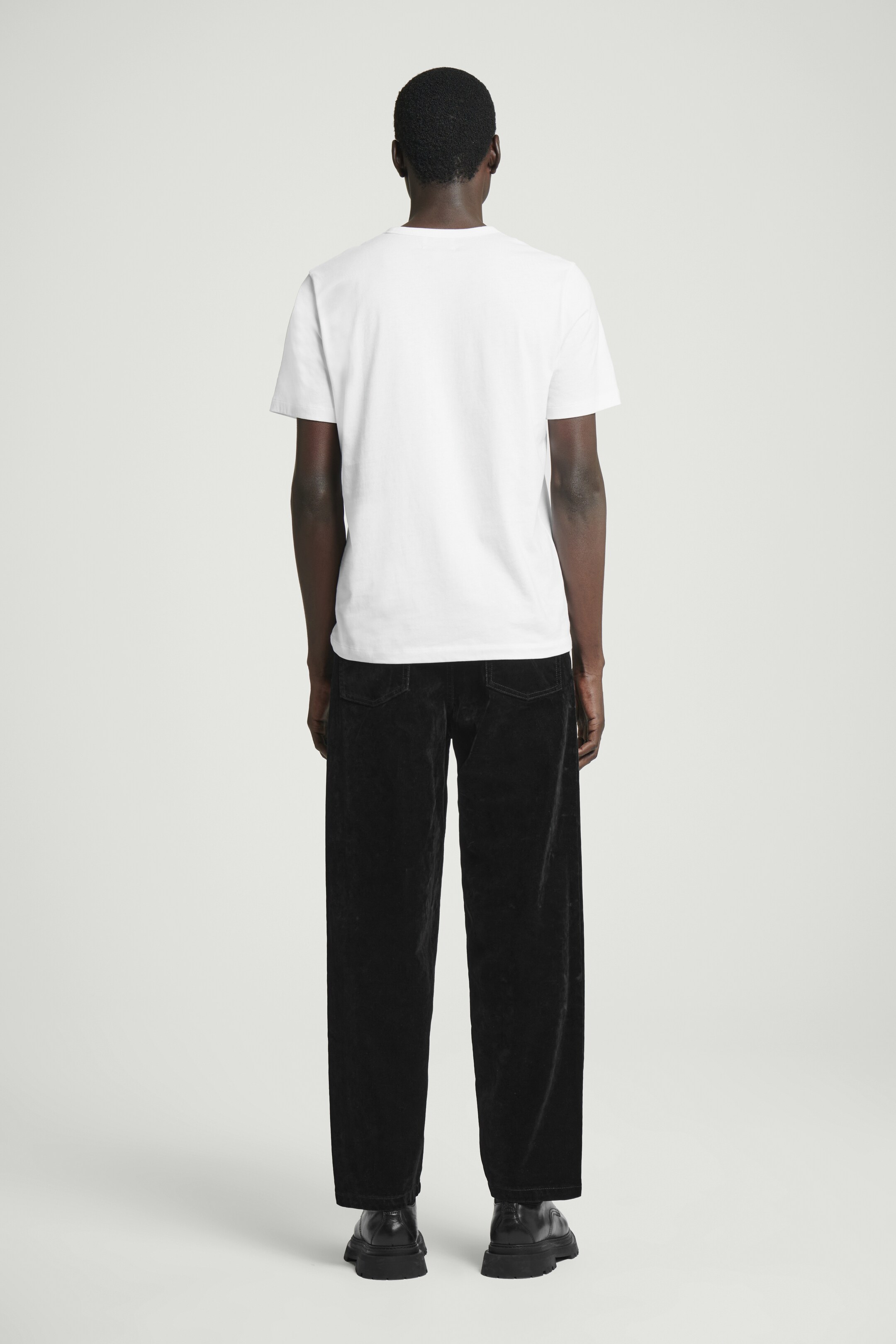 Agrandir l'image: T-SHIRT REGULAR EN COTON BROSSÉ - Blanc - HOMME | H&M CH 4