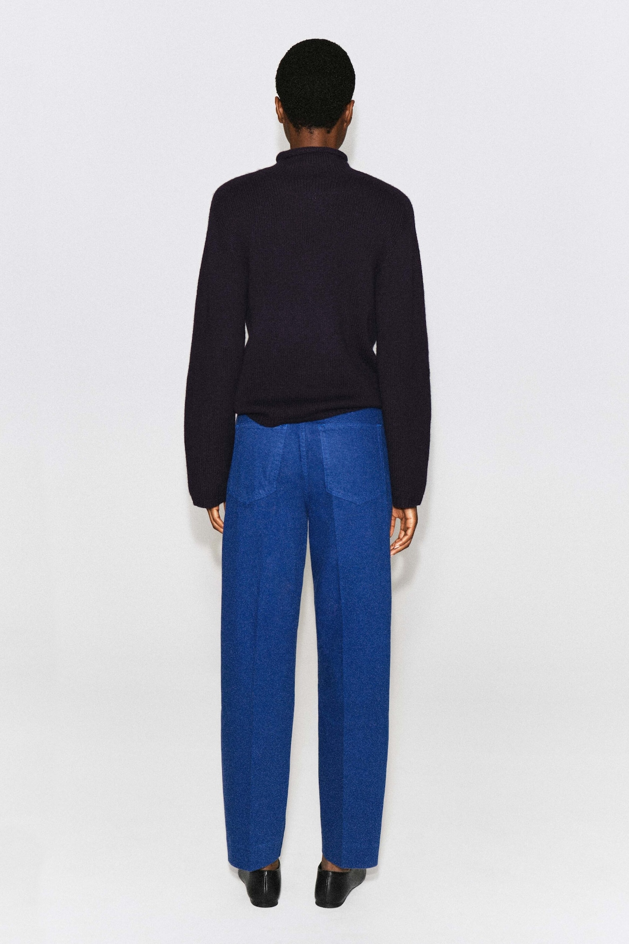 UMBRA TAPERED JEANS — COBALT BLUE
