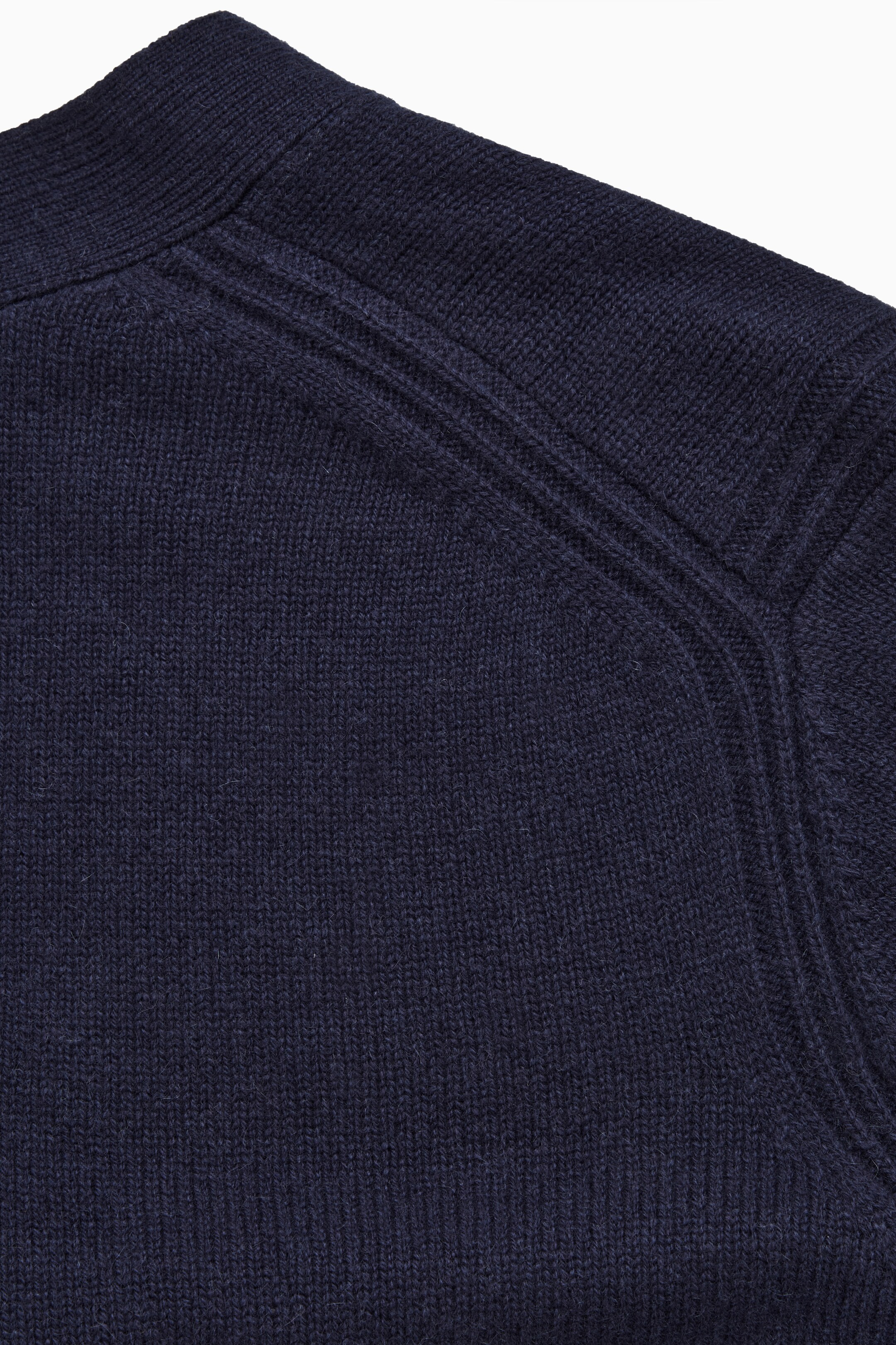 View larger image: PURE CASHMERE CARDIGAN - DARK NAVY - Ladies | H&M GB 2