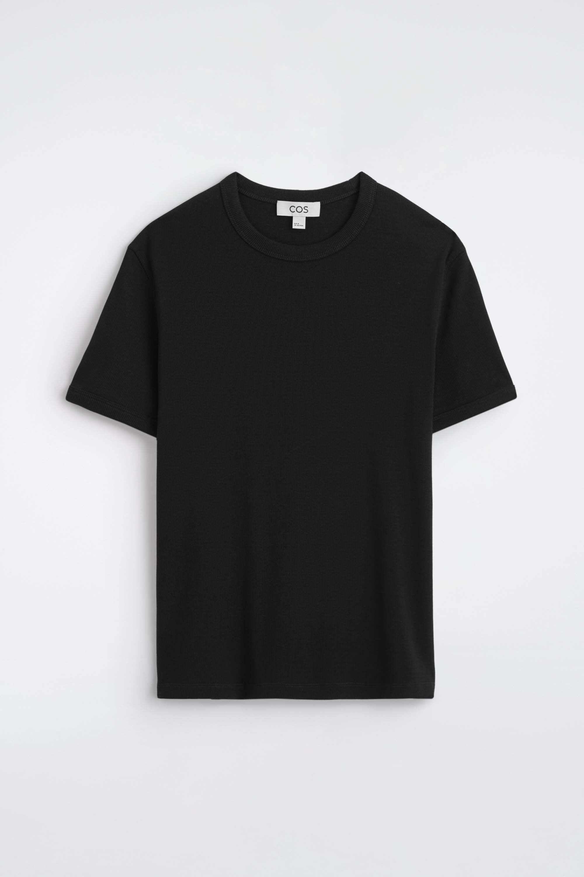 Black Tee, Navy Trouser