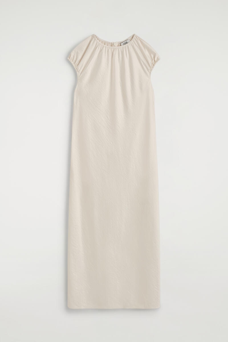Gathered Midi Dress