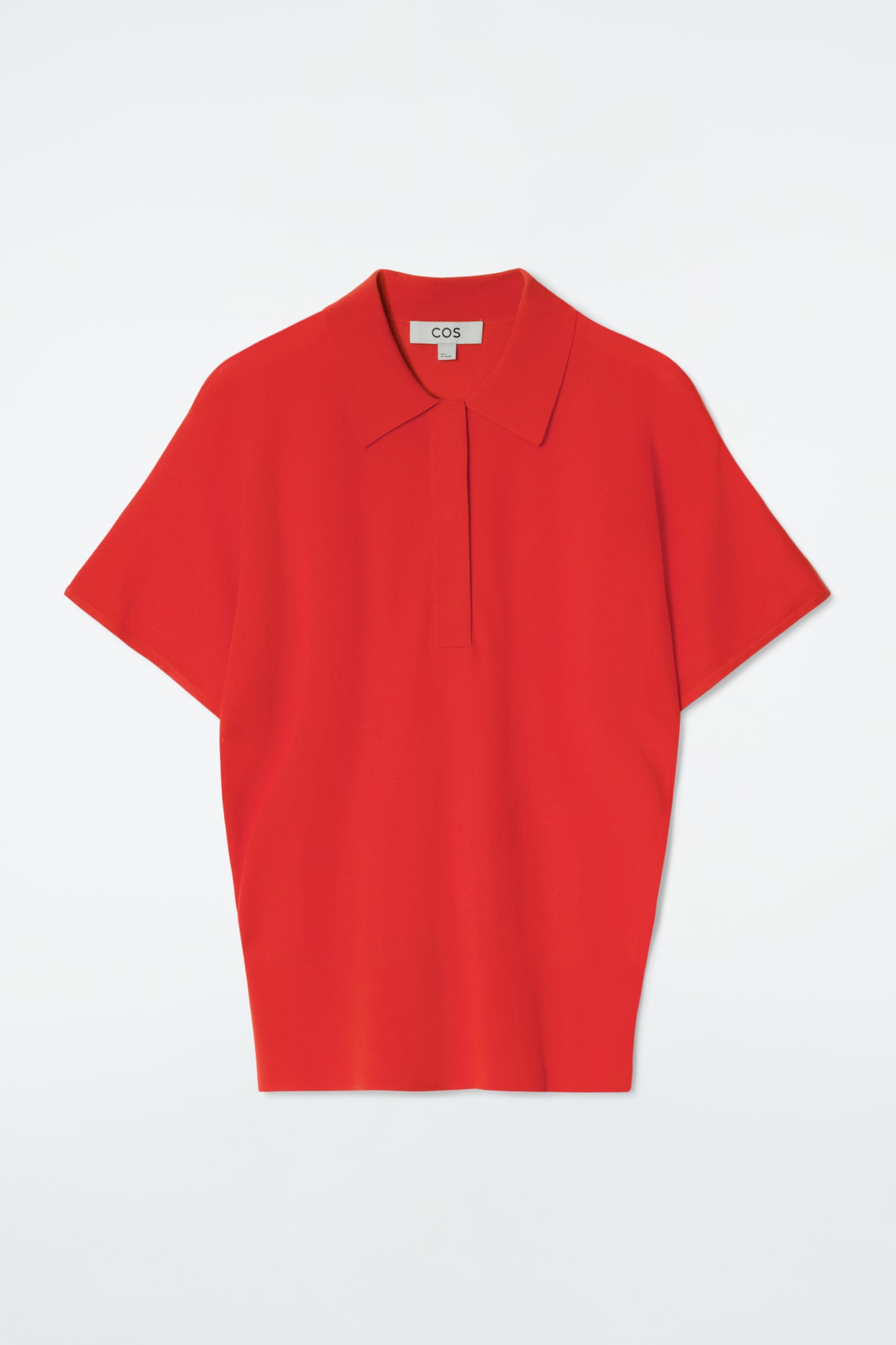 POLO EN MAILLE - ROUGE/MARINE FONCÉ - 2