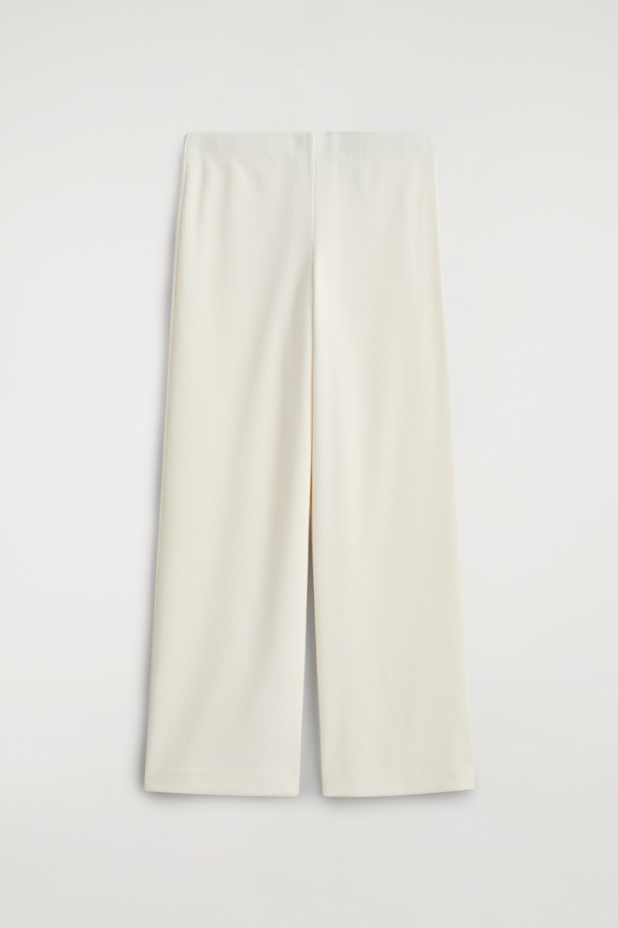 Ver imagen más grande: PANTALÓN DE PANA DE PIERNA ANCHA - BLANCO - MUJER | H&M ES 5