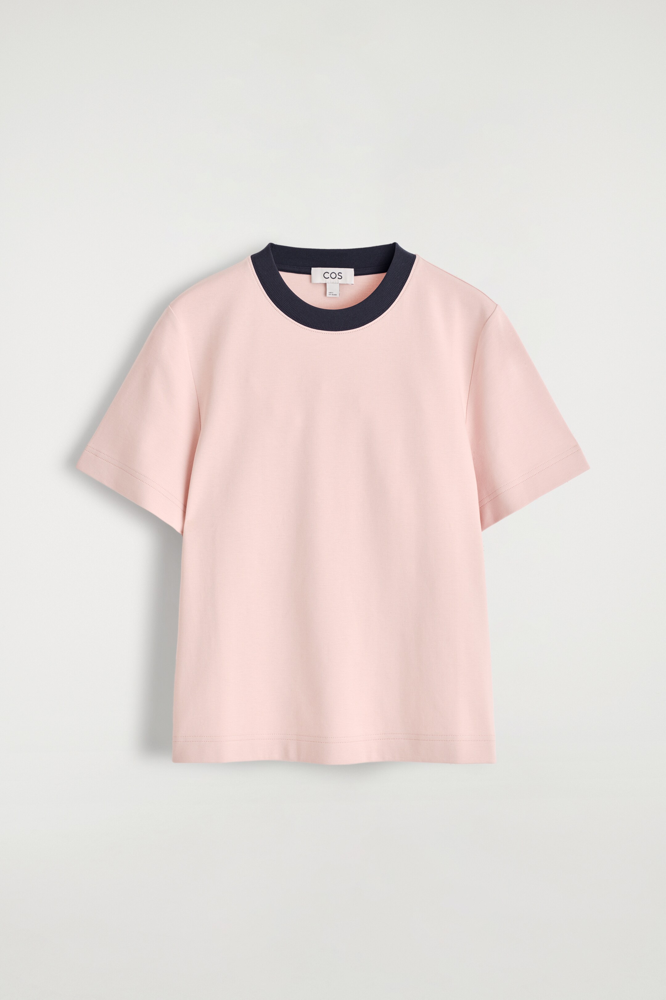 Zobacz większy obraz: KLASYCZNY T-SHIRT - RÓŻOWY/ GRANATOWY - ONA | H&M PL 5