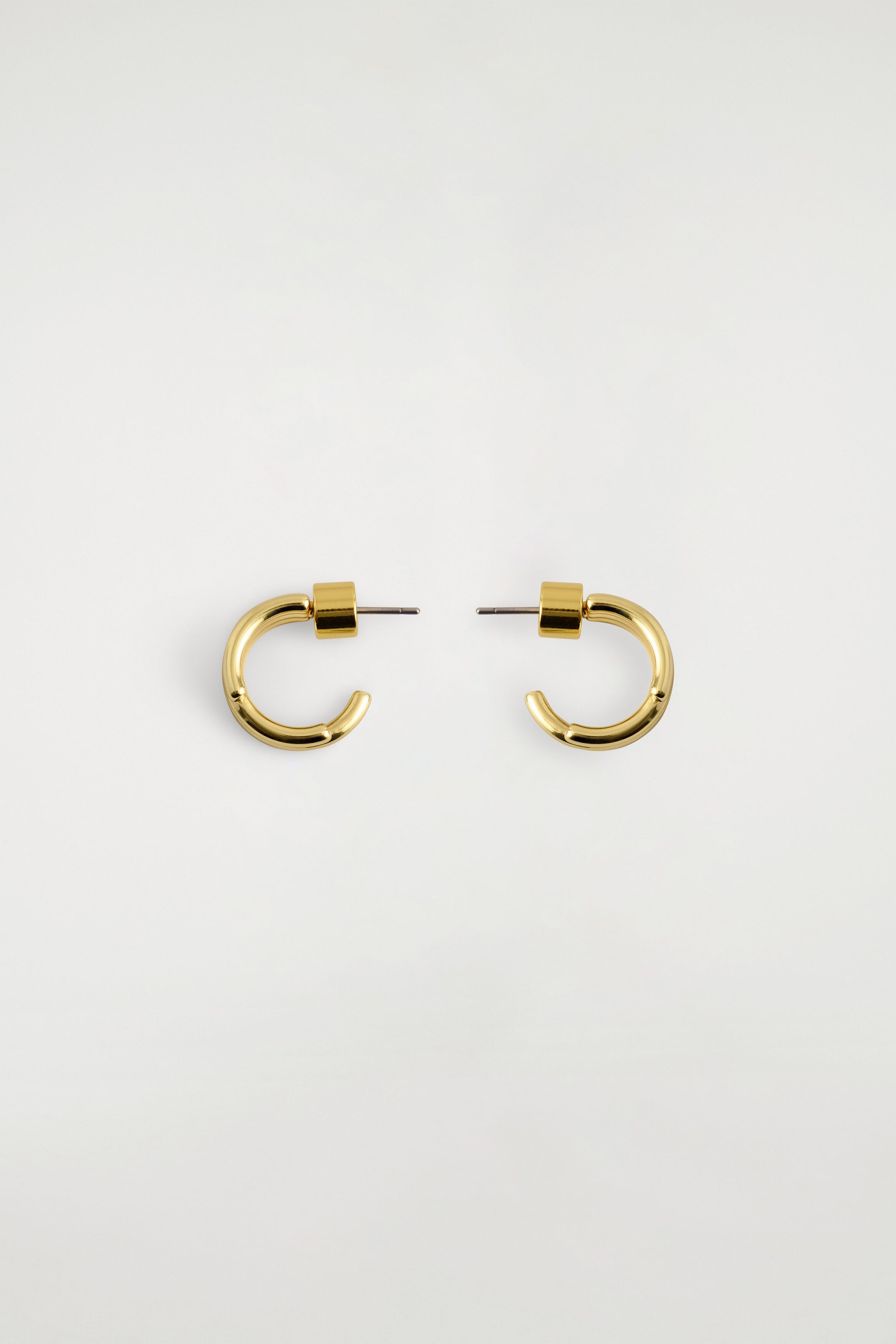 STACKED MINI HOOP EARRINGS