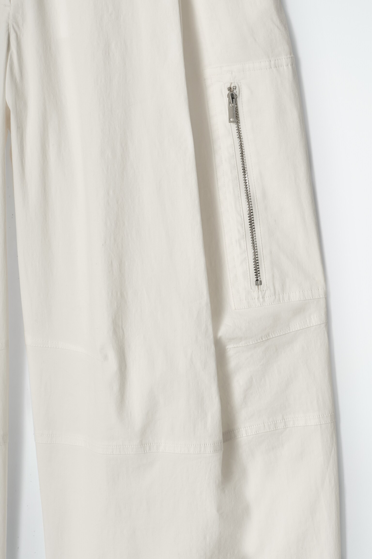 PANTALON CARGO BARREL WORKWEAR - ÉCRU/NOIR - 7