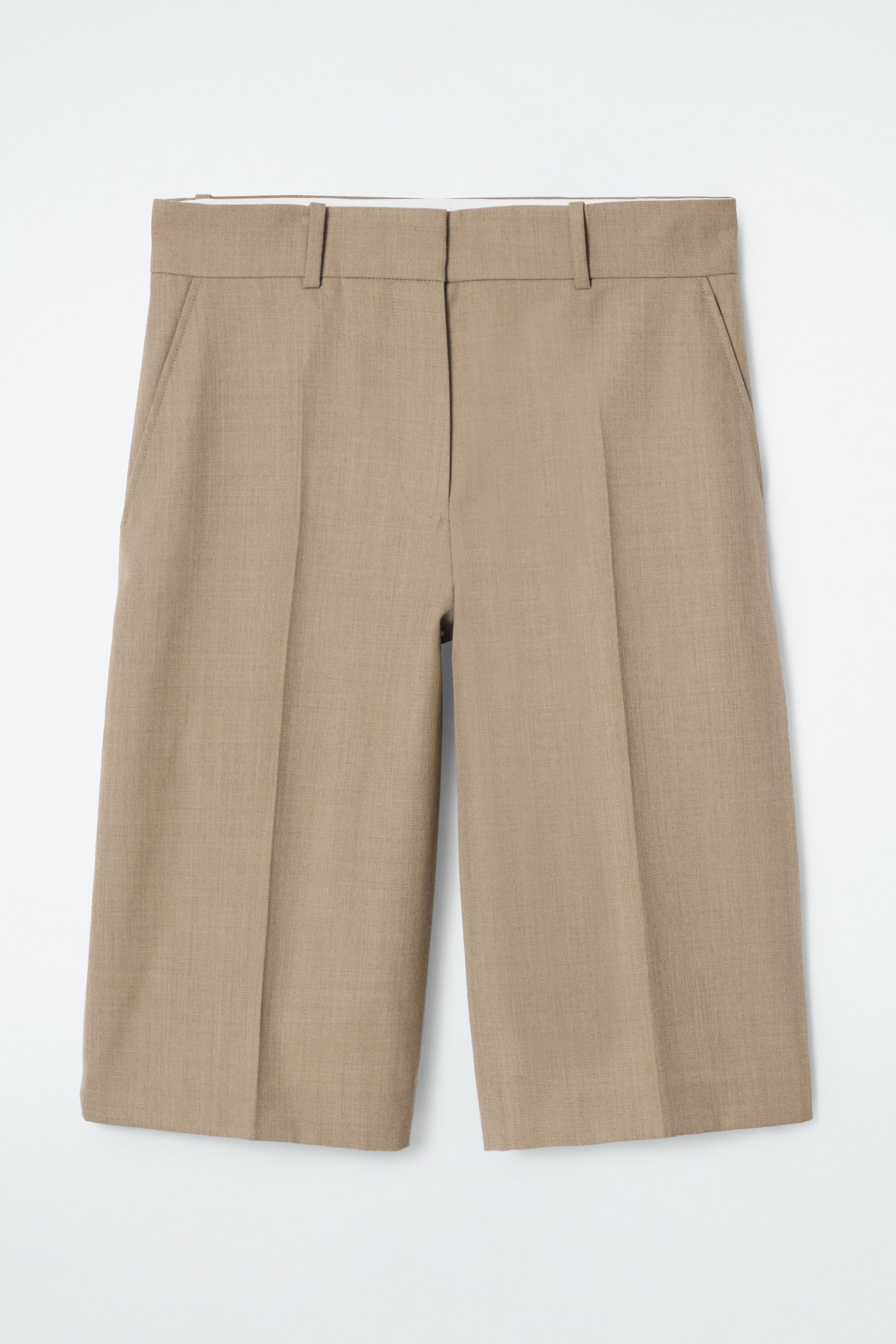 美品　LIDNM WOOL LINEN BACKSATIN CARGO M LIDNM】WOOL LINEN BACKSATIN CARGO