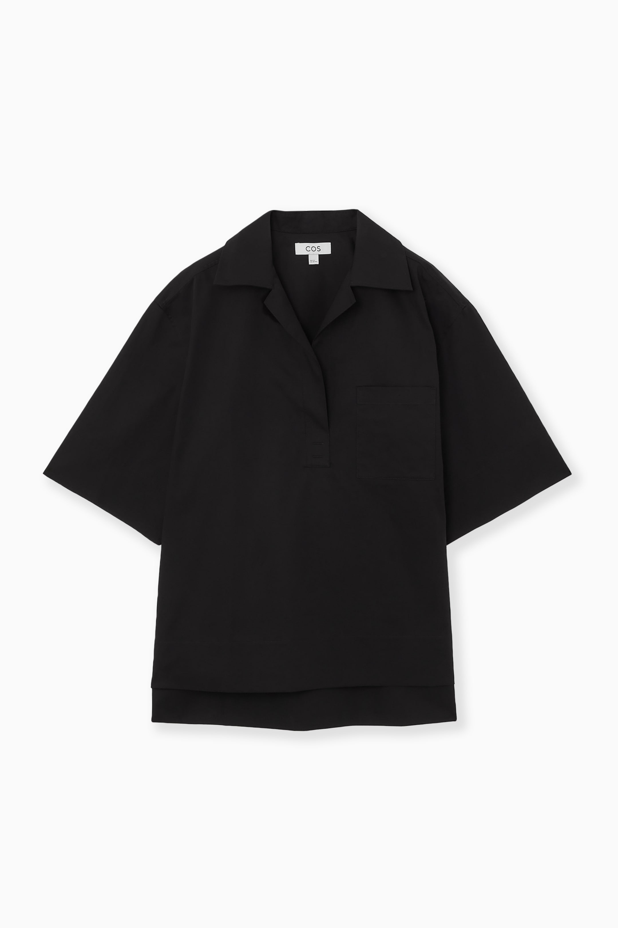Agrandir l'image: CHEMISE RESORT MANCHES COURTES - NOIR - FEMME | H&M CH 1