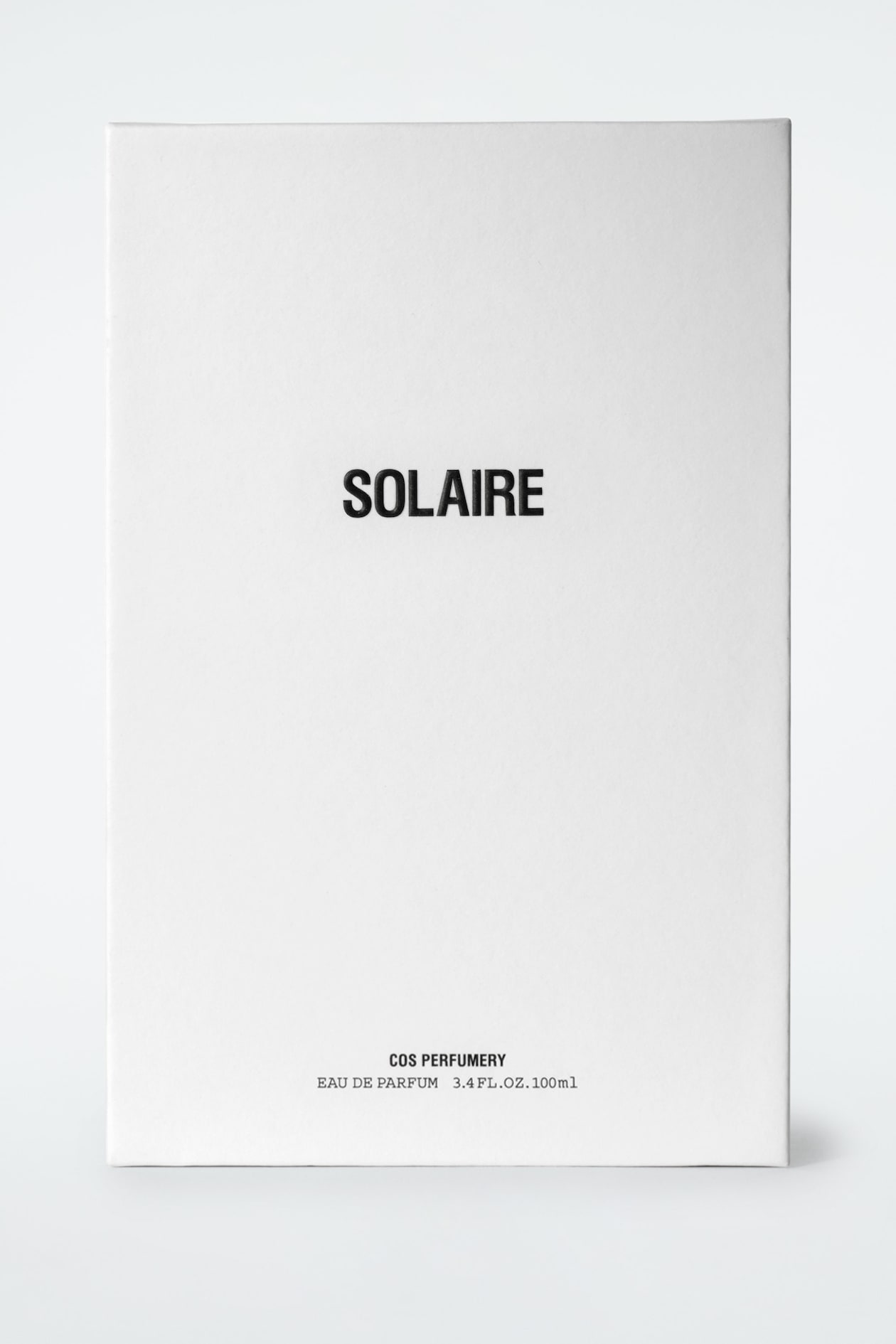 COS PERFUMERY EAU DE PARFUM, 100ML — SOLAIRE