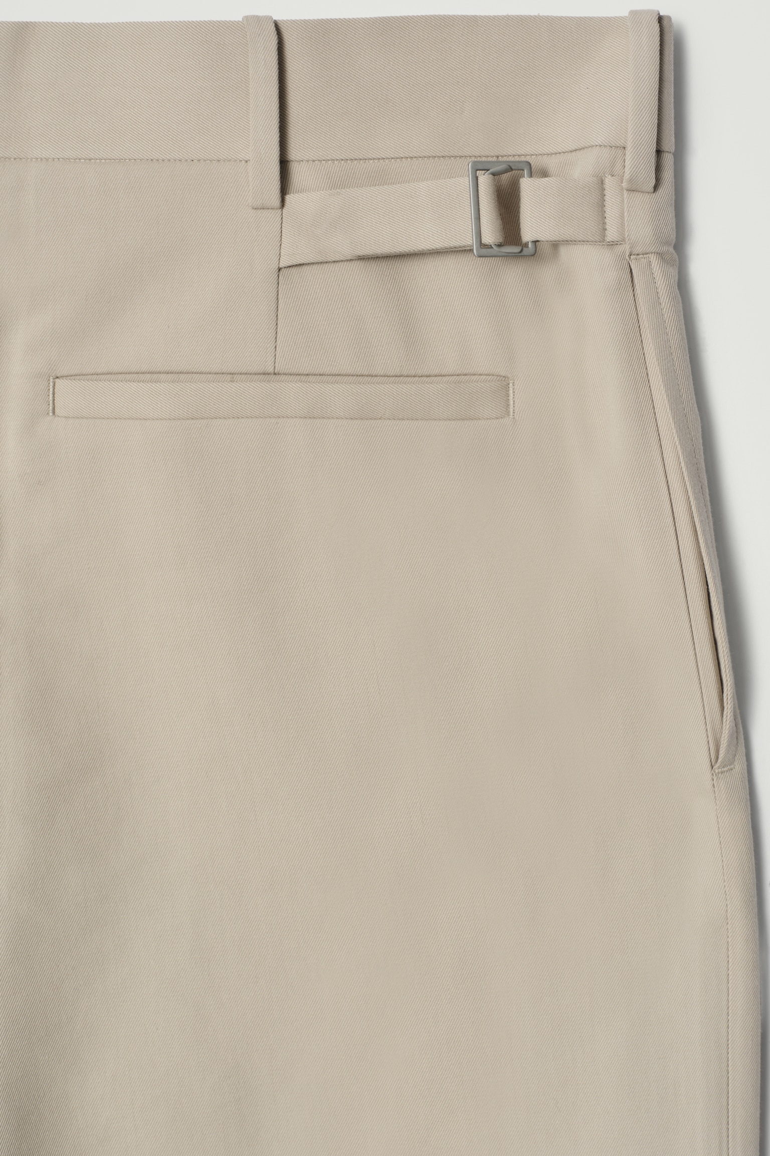 PANTALONI SARTORIALI RILASSATI A GAMBA DRITTA - TALPA/BLU NAVY - 5