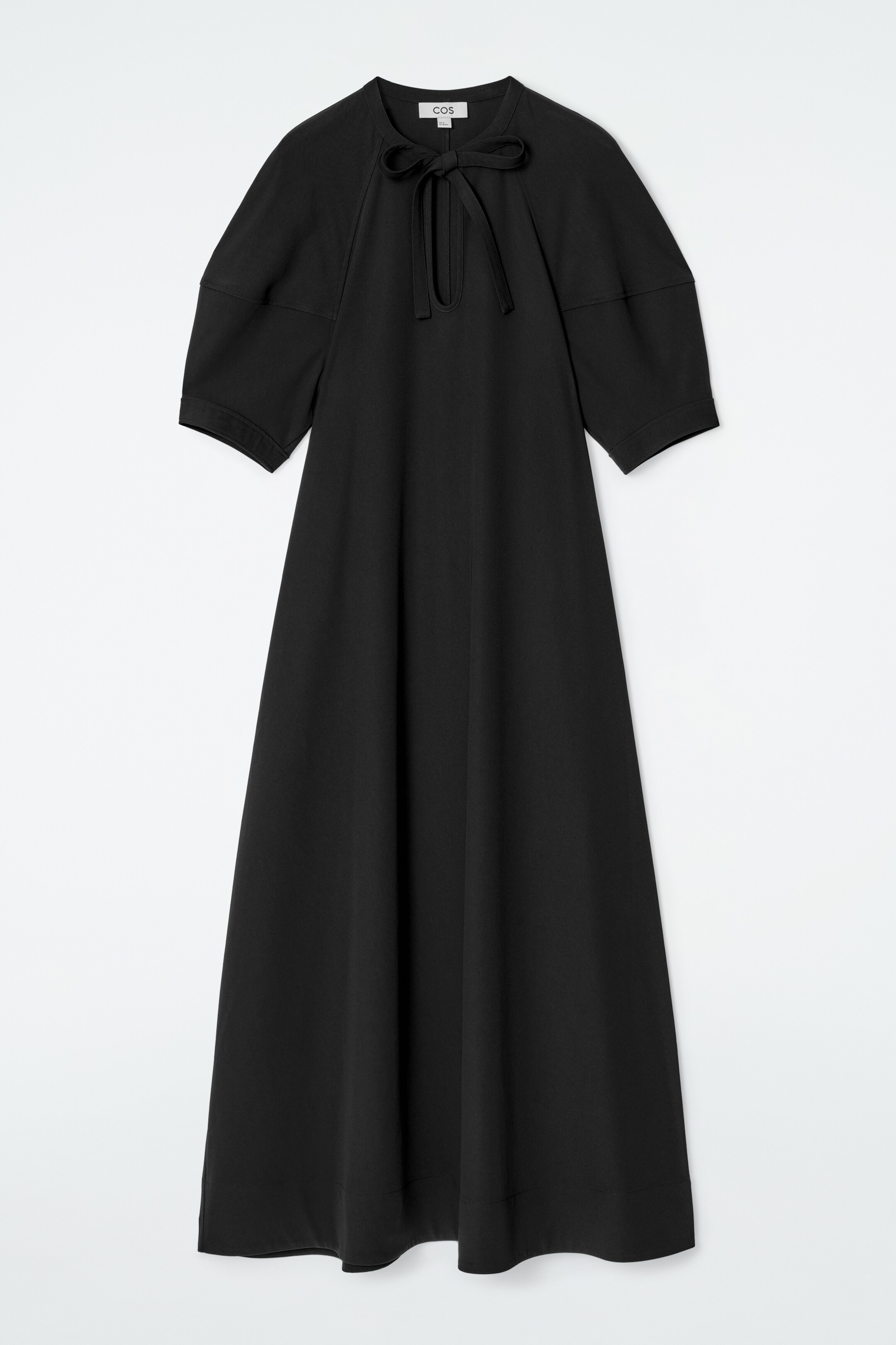 Vezi imaginea mai mare: ROCHIE MAXI CU DETALIU DE FUNDĂ - NEGRU - FEMEI | H&M RO 5