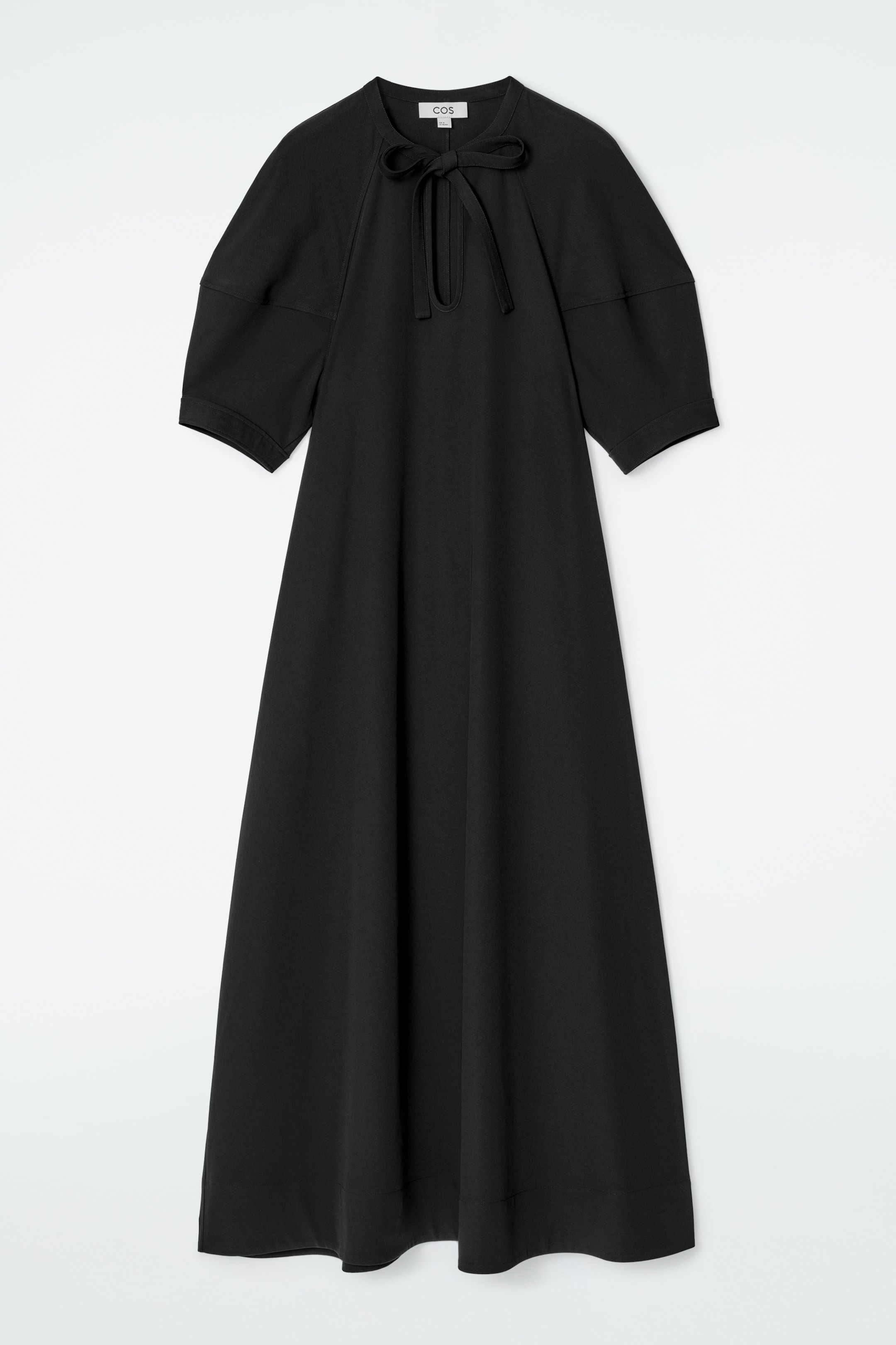 Visualizza immagine più grande: ABITO LUNGO CON LACCI - NERO - DONNA | H&M IT 5