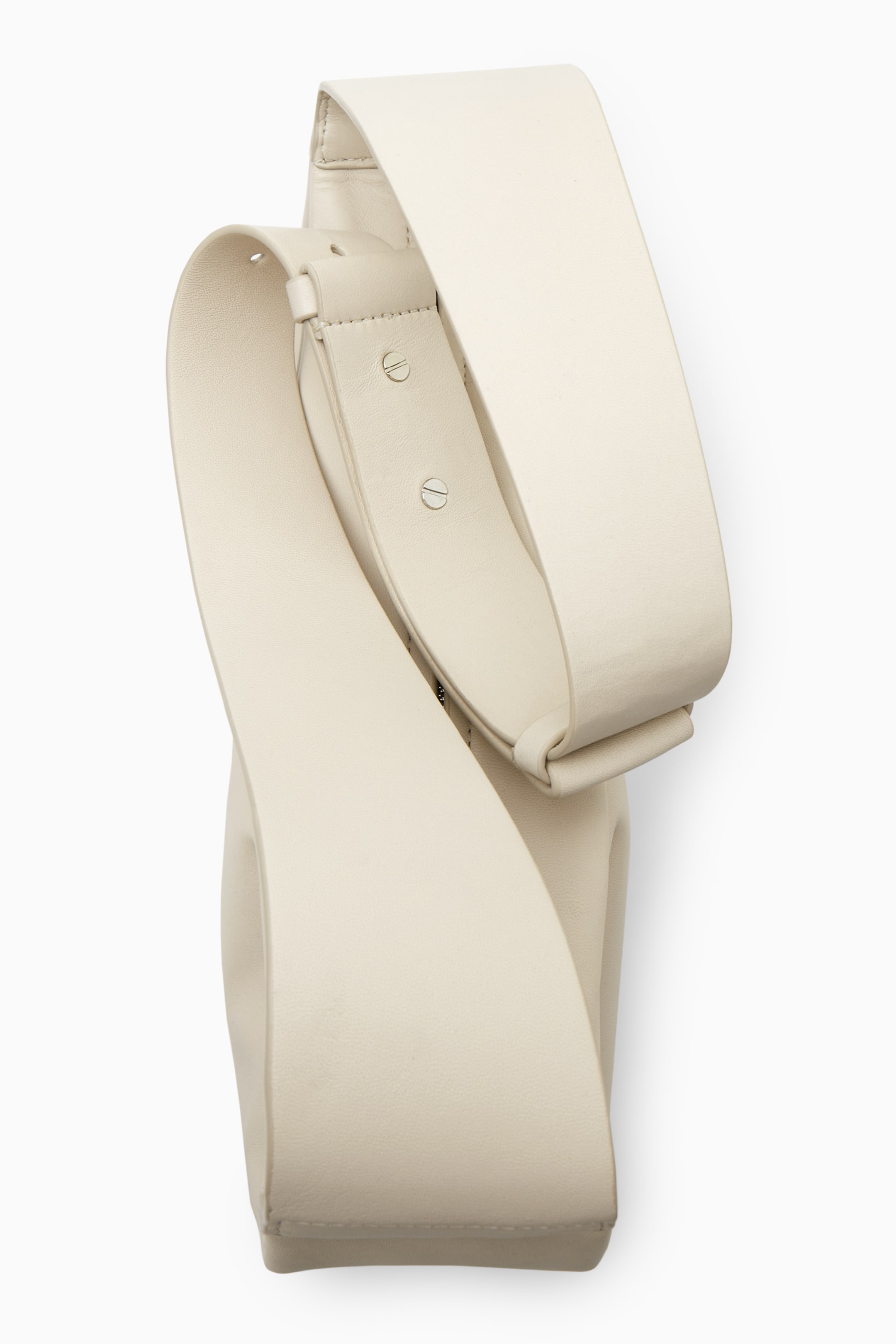 Visa större bild: SWING CROSSBODY I LÄDER - GRÄDDVIT - DAM | H&M FI 3