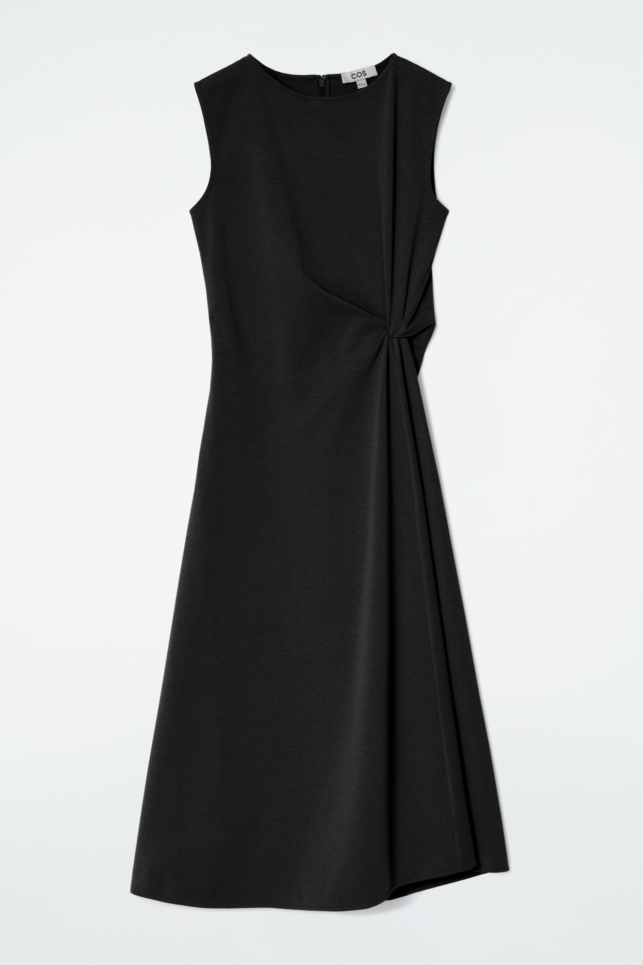 Grösseres Bild ansehen: MIDIKLEID MIT TWIST-DETAIL - SCHWARZ - DAMEN | H&M CH 5