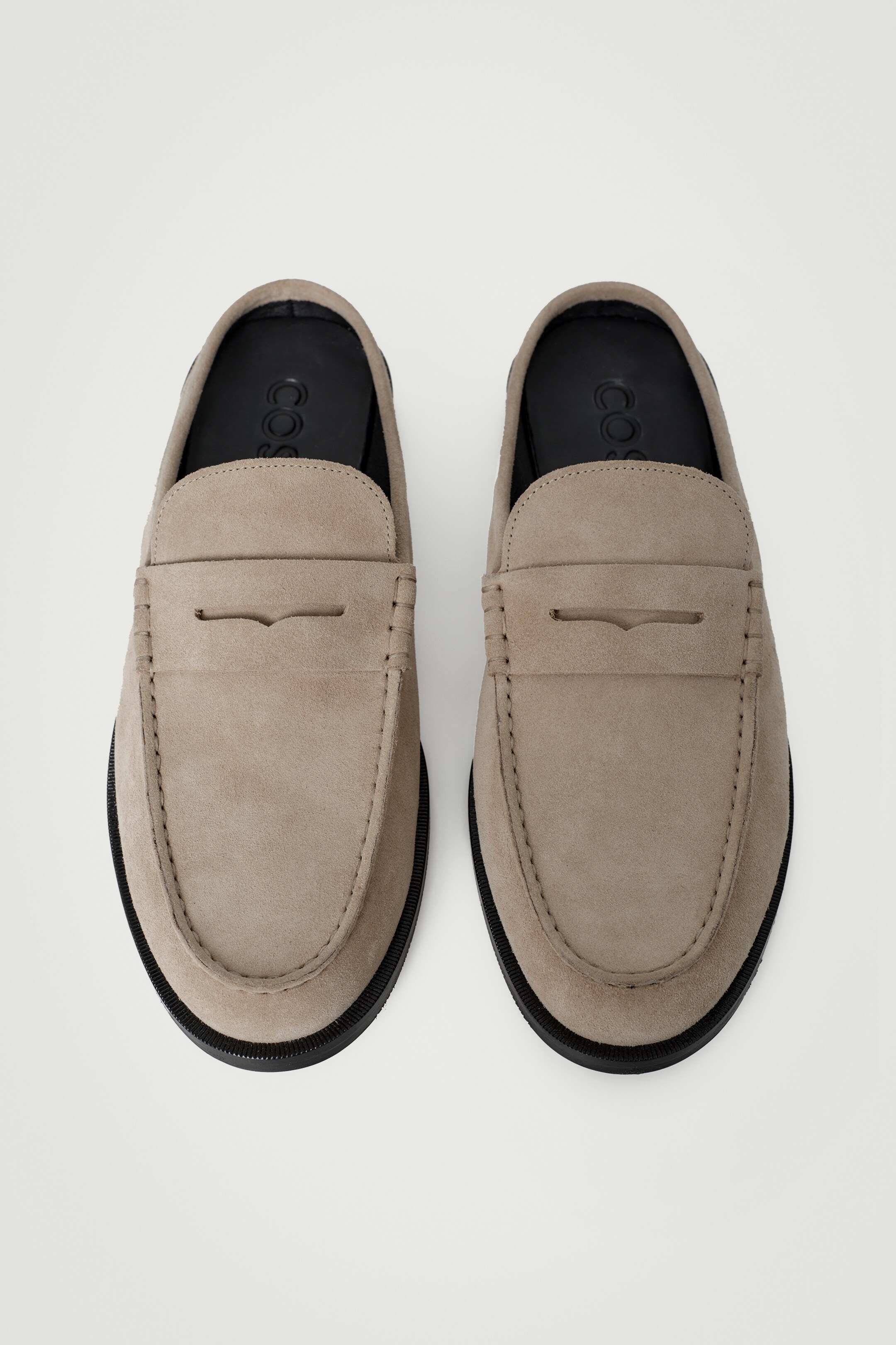 Agrandir l'image: MULES EN DAIM - TAUPE CLAIR - HOMME | H&M FR 6