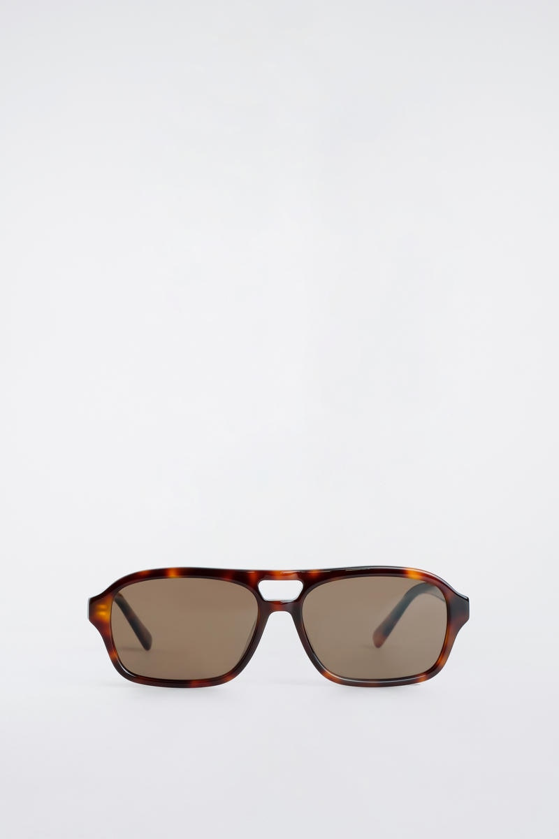 Rectangular Aviator Sunglasses