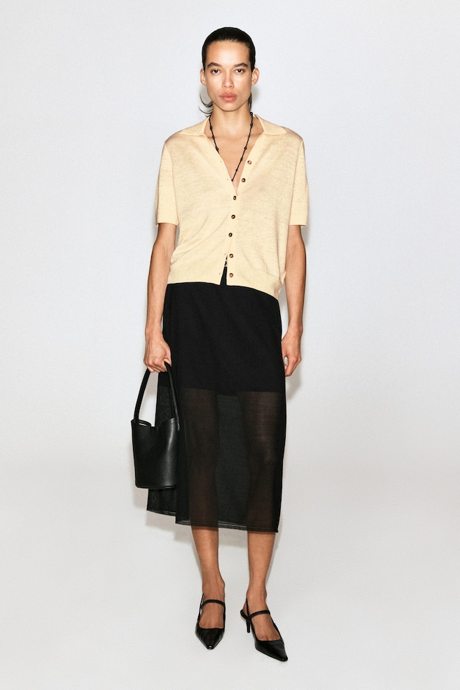PARADIGM MICRO TOTE BAG - LEATHER — BLACK