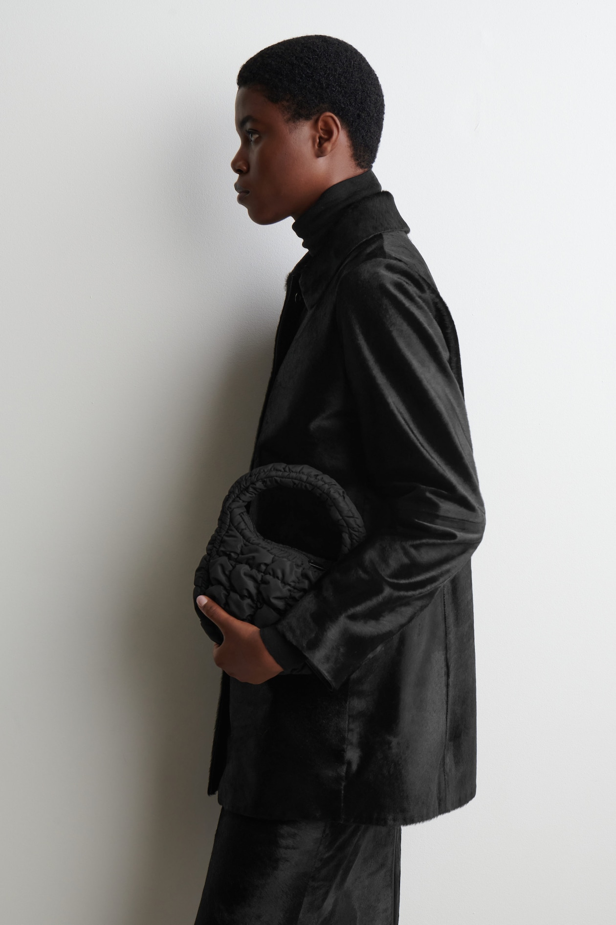 QUILTED MICRO BAG - BLACK | COS US
