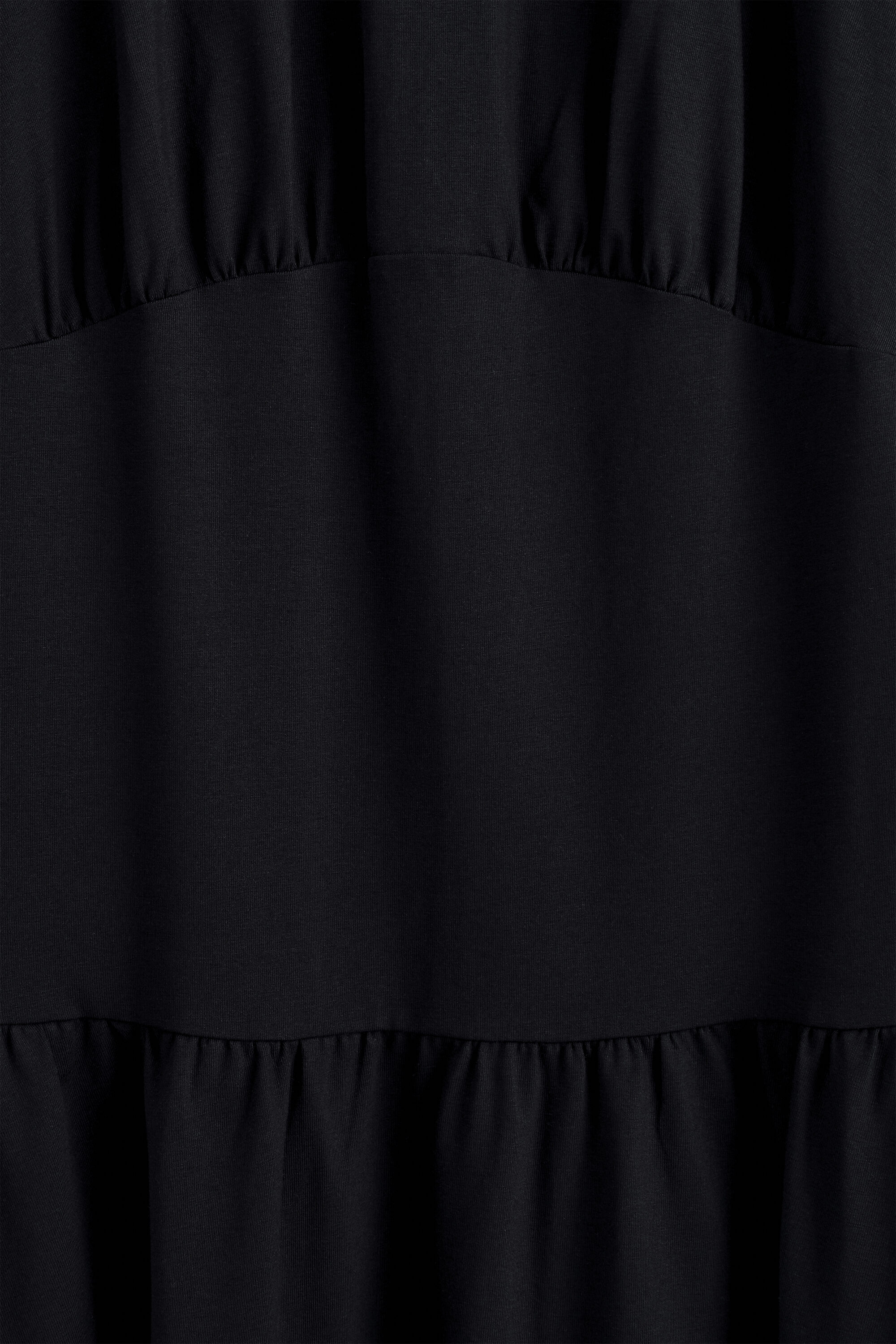 cos black cotton dress COS Women's Pleated Linen Maxi Dress in Black | Cotton