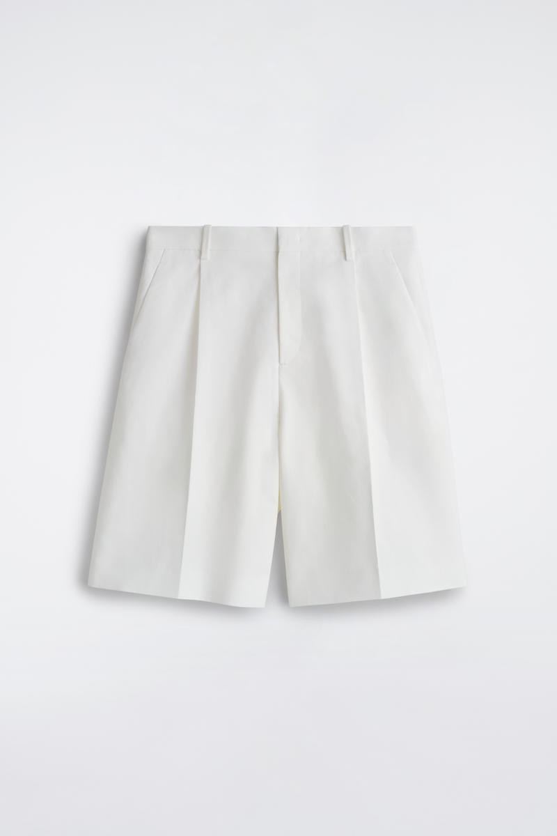 Tailored Cotton-Poplin Shorts