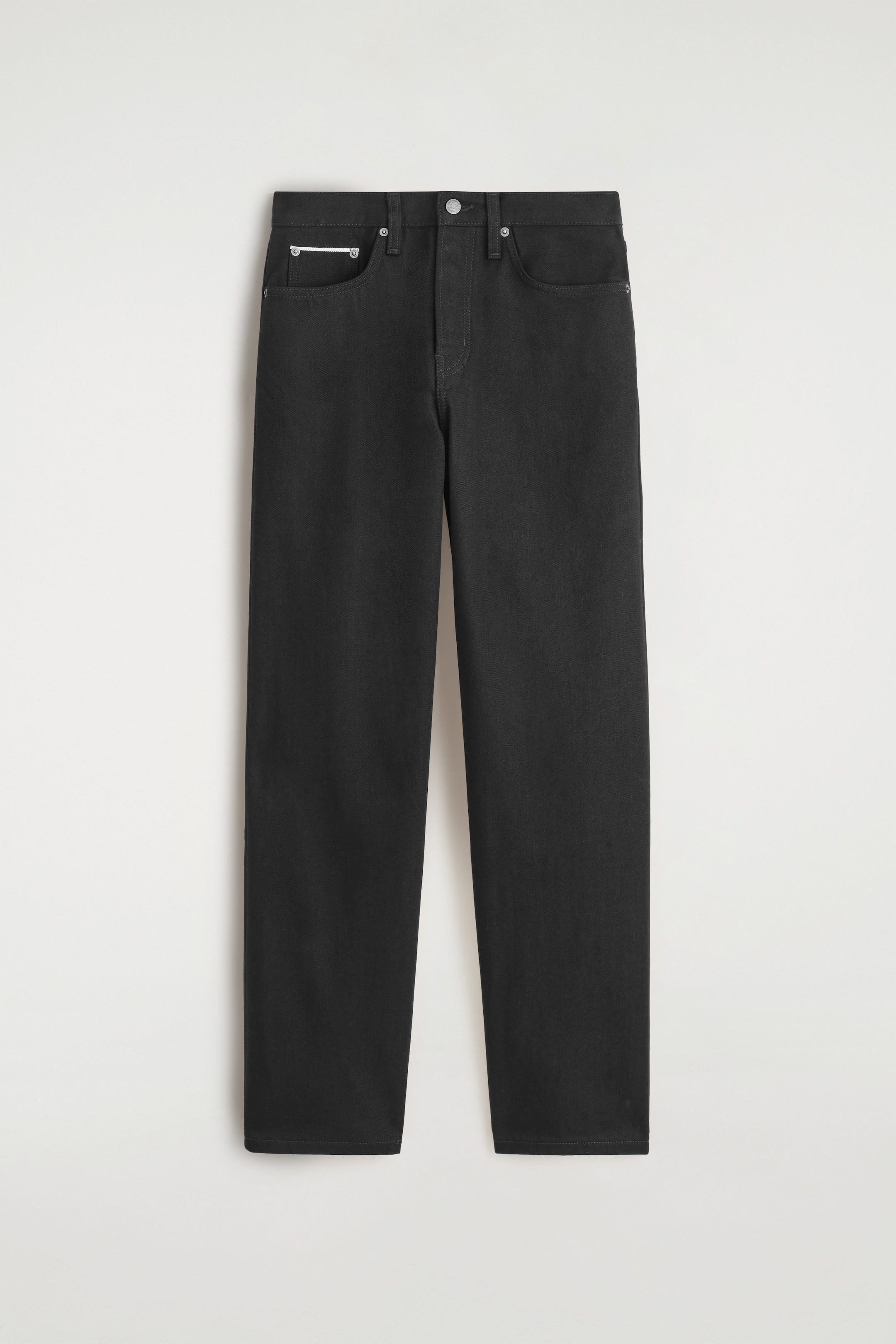 RIDER RAW SELVEDGE-JEANS MIT GERADEM BEIN