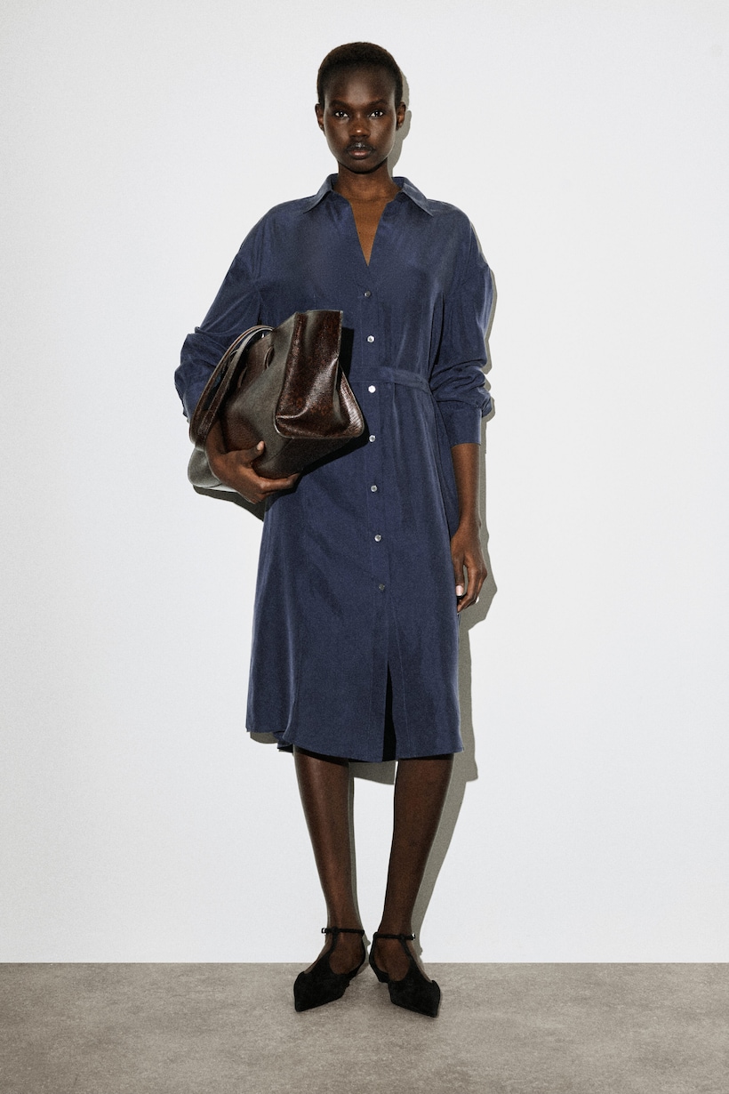 cos blue shirt dress COS Modern Style, Designed To Last Shop Online